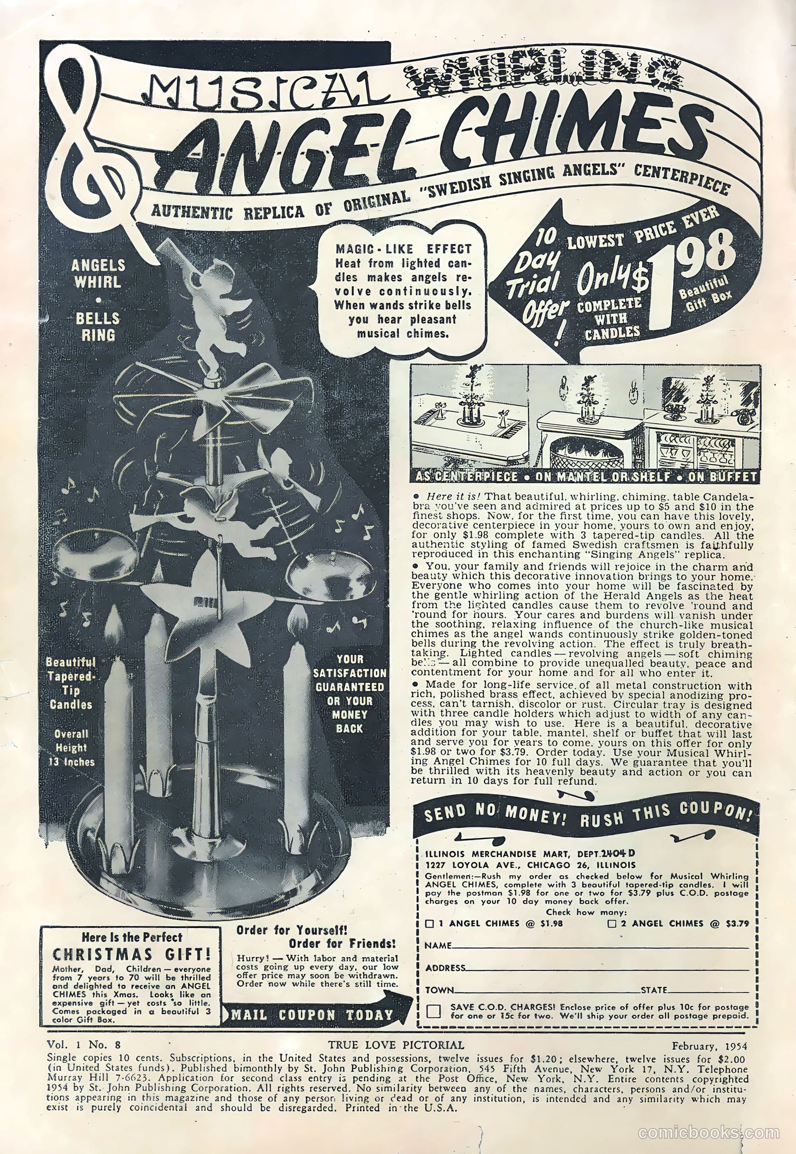 True Love Pictorial #8 (1954) — page 2 of 36