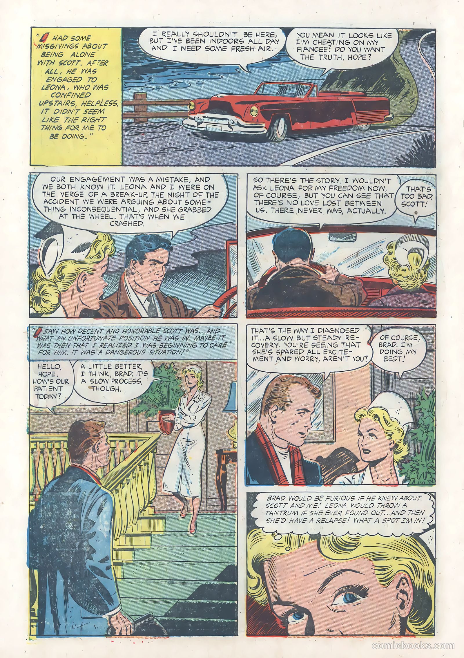 True Love Pictorial #8 (1954) — page 6 of 36