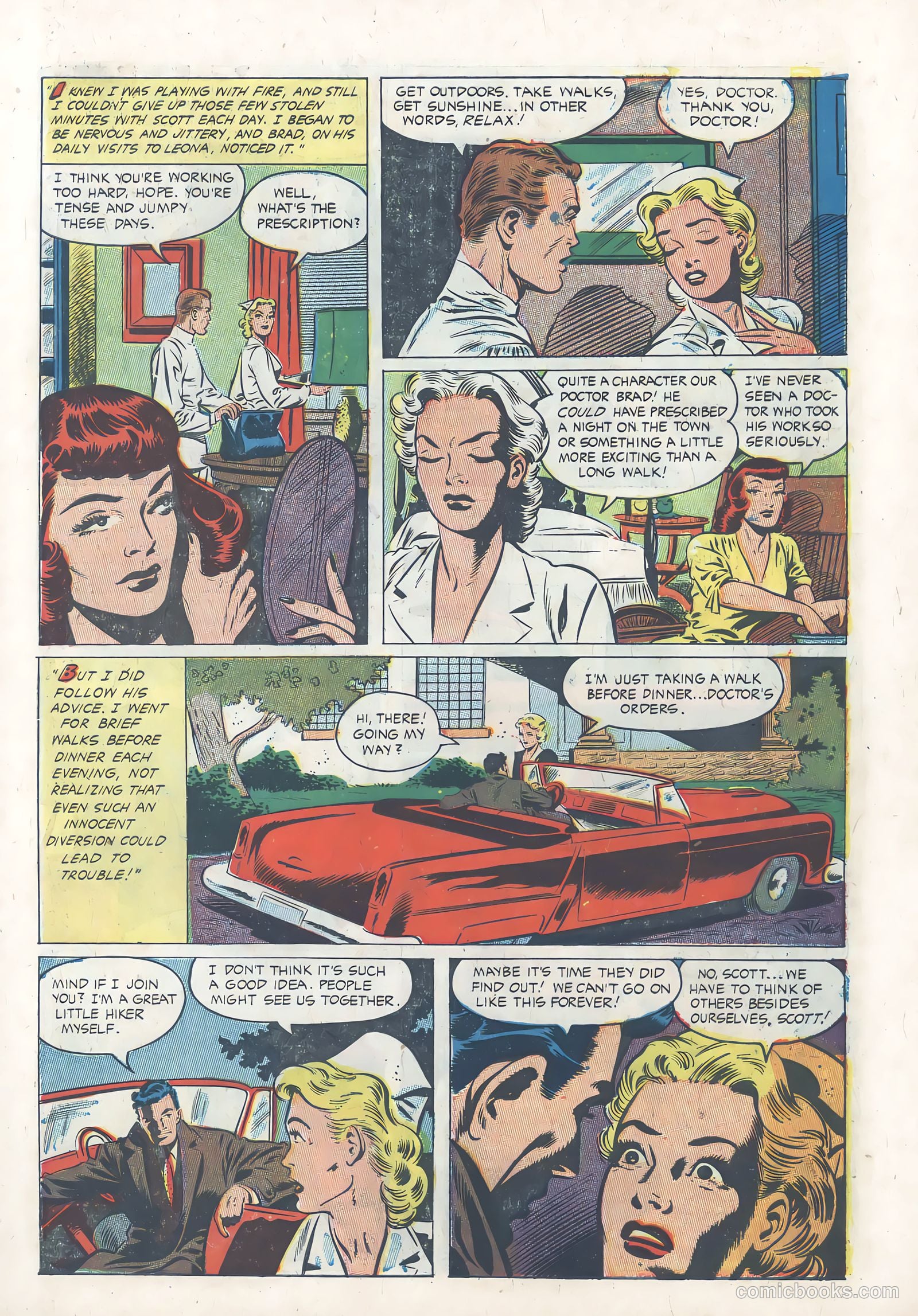 True Love Pictorial #8 (1954) — page 7 of 36