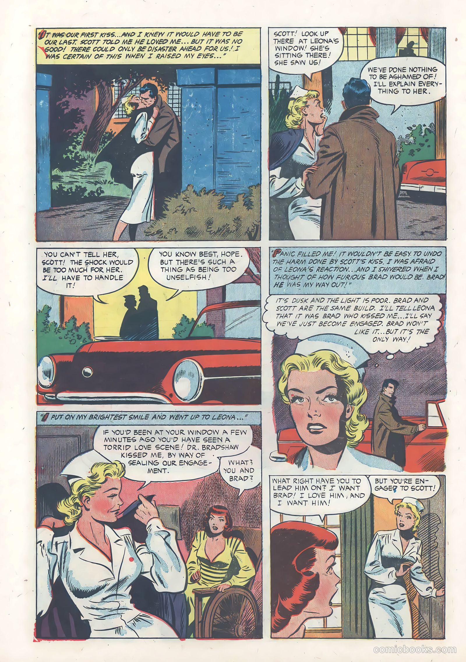 True Love Pictorial #8 (1954) — page 8 of 36