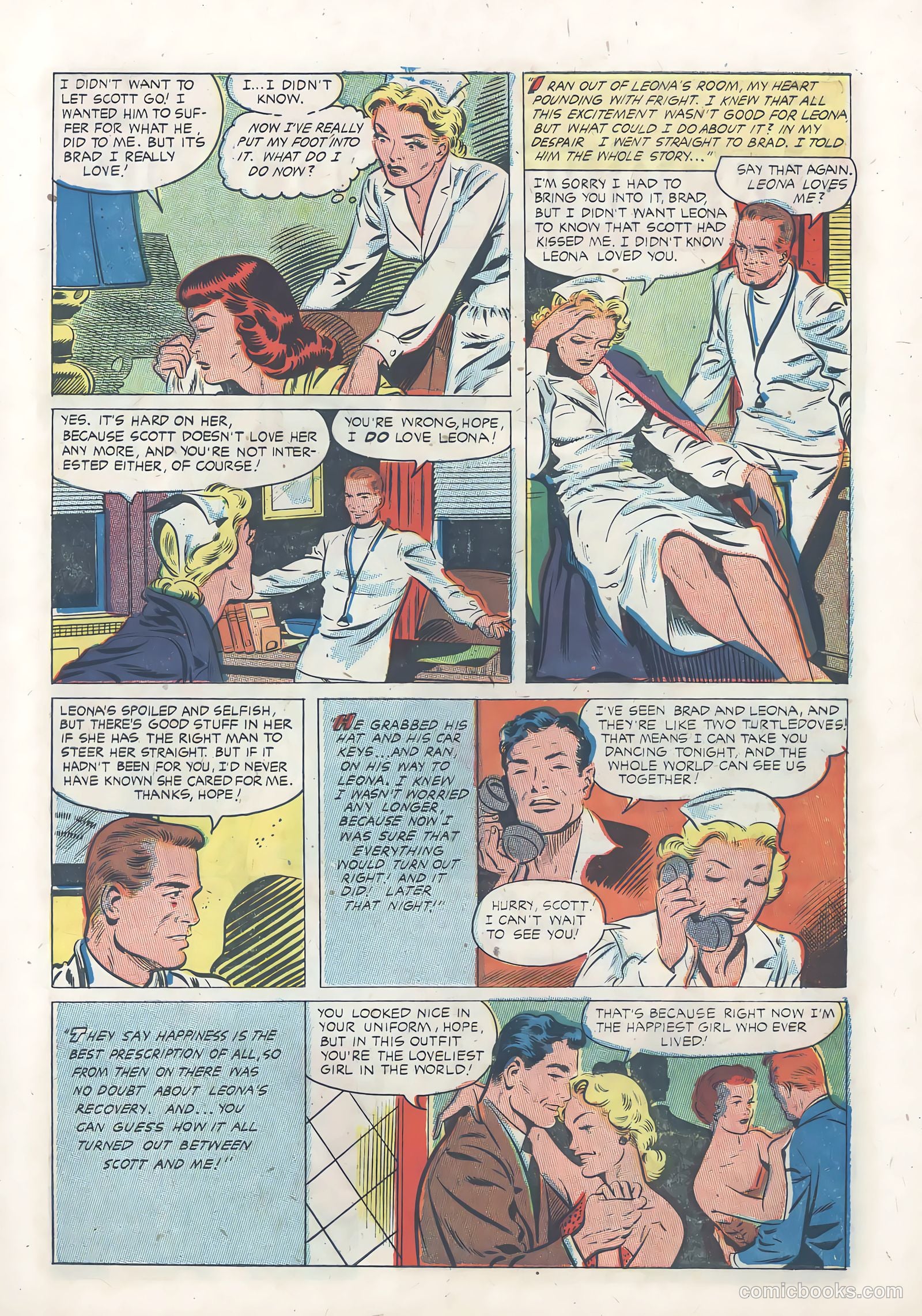 True Love Pictorial #8 (1954) — page 9 of 36