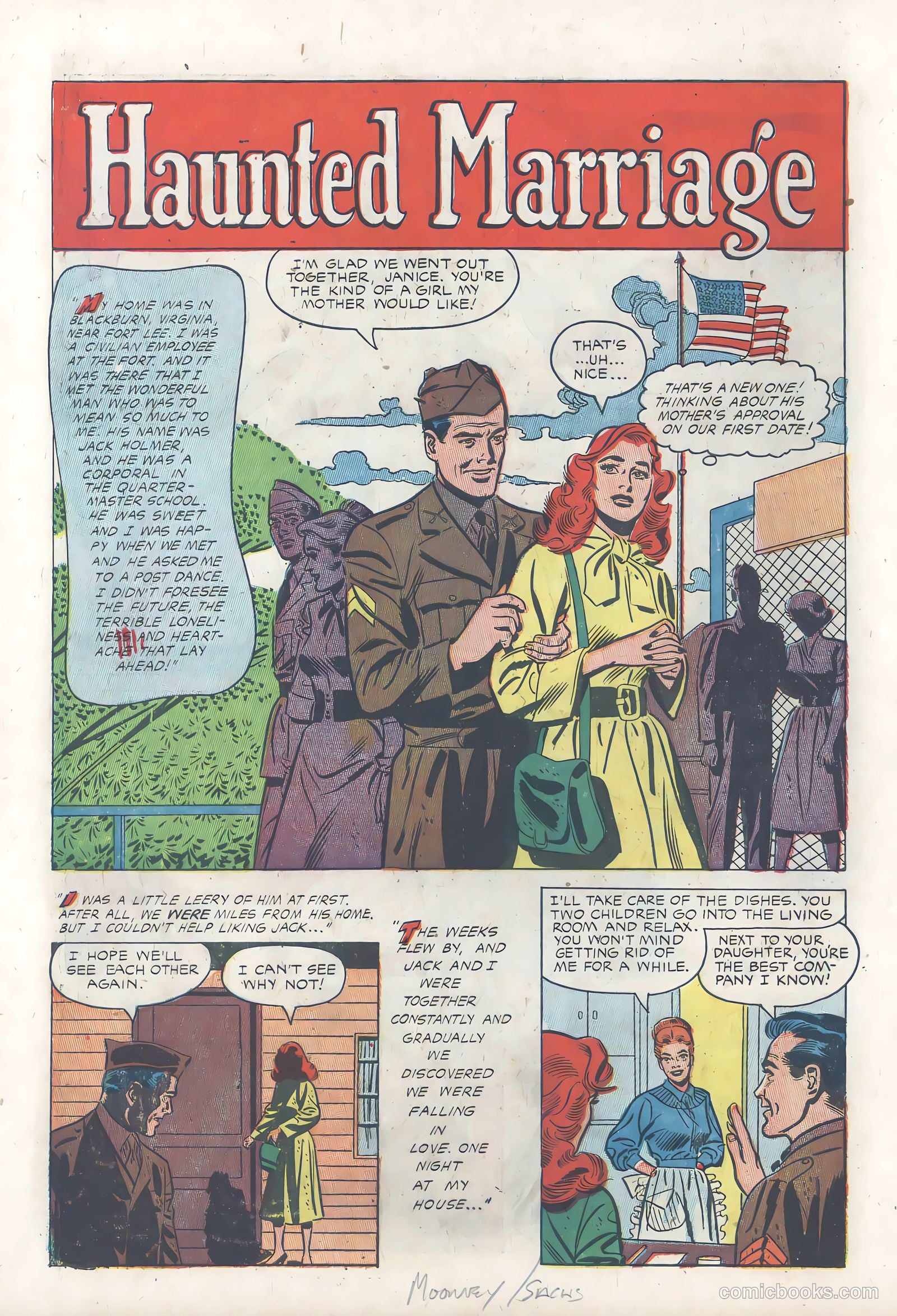 True Love Pictorial #8 (1954) — page 10 of 36