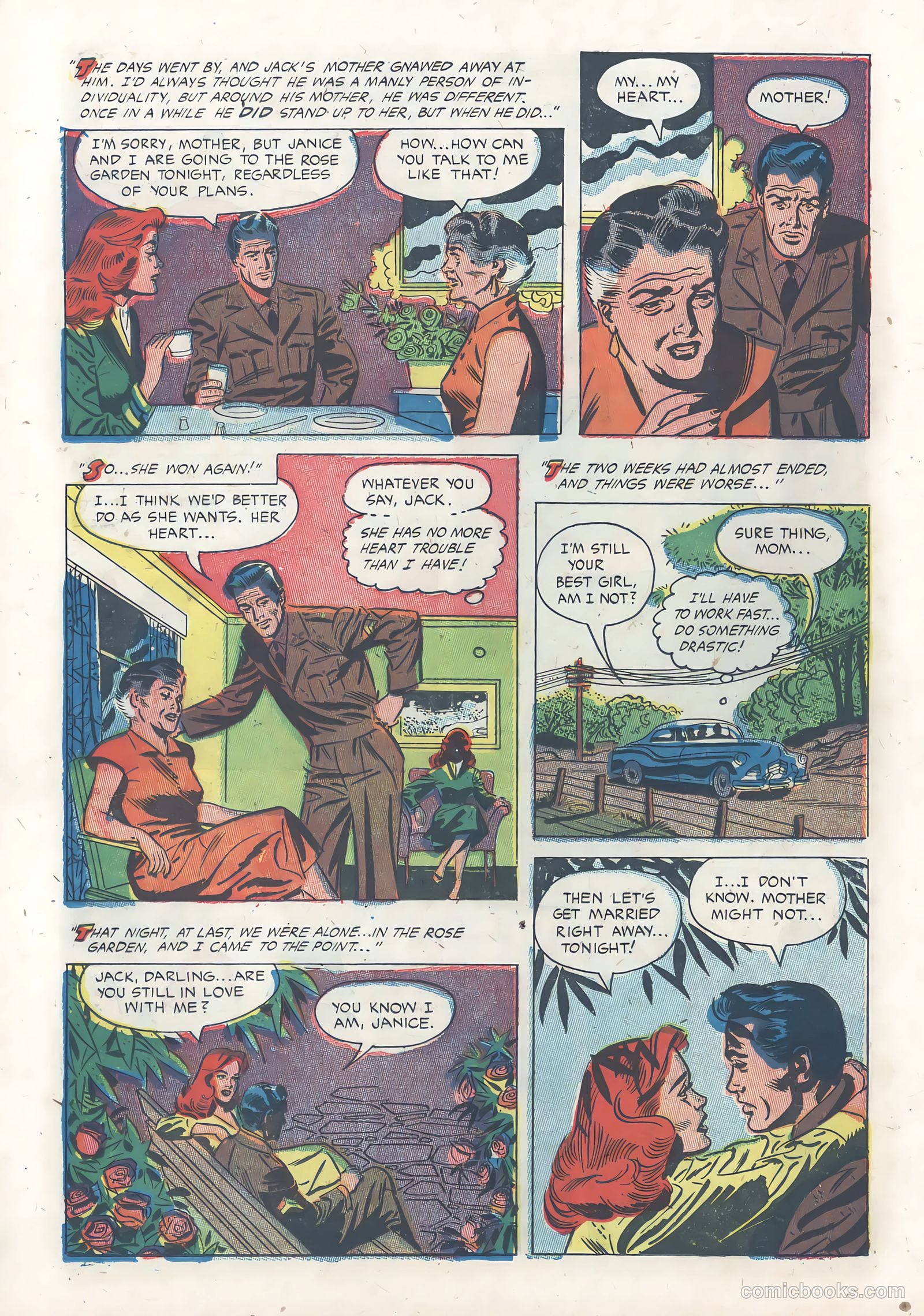 True Love Pictorial #8 (1954) — page 12 of 36