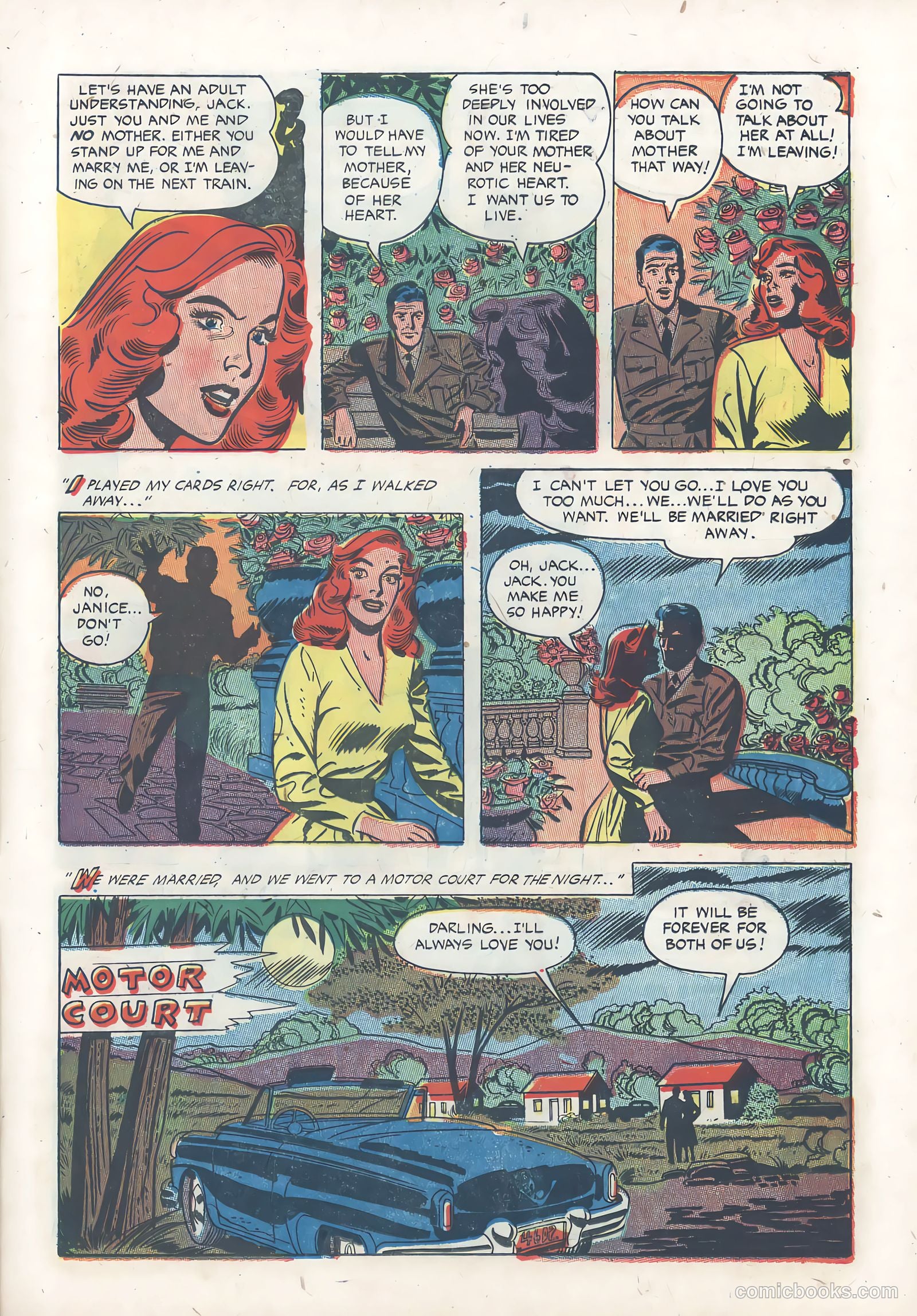 True Love Pictorial #8 (1954) — page 13 of 36