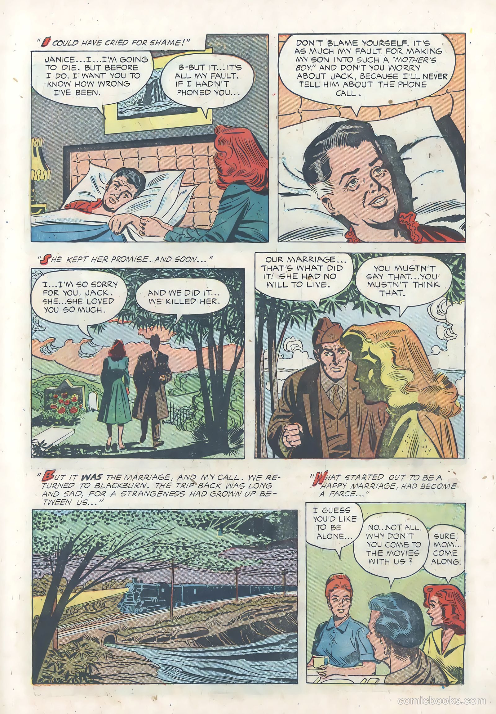 True Love Pictorial #8 (1954) — page 15 of 36