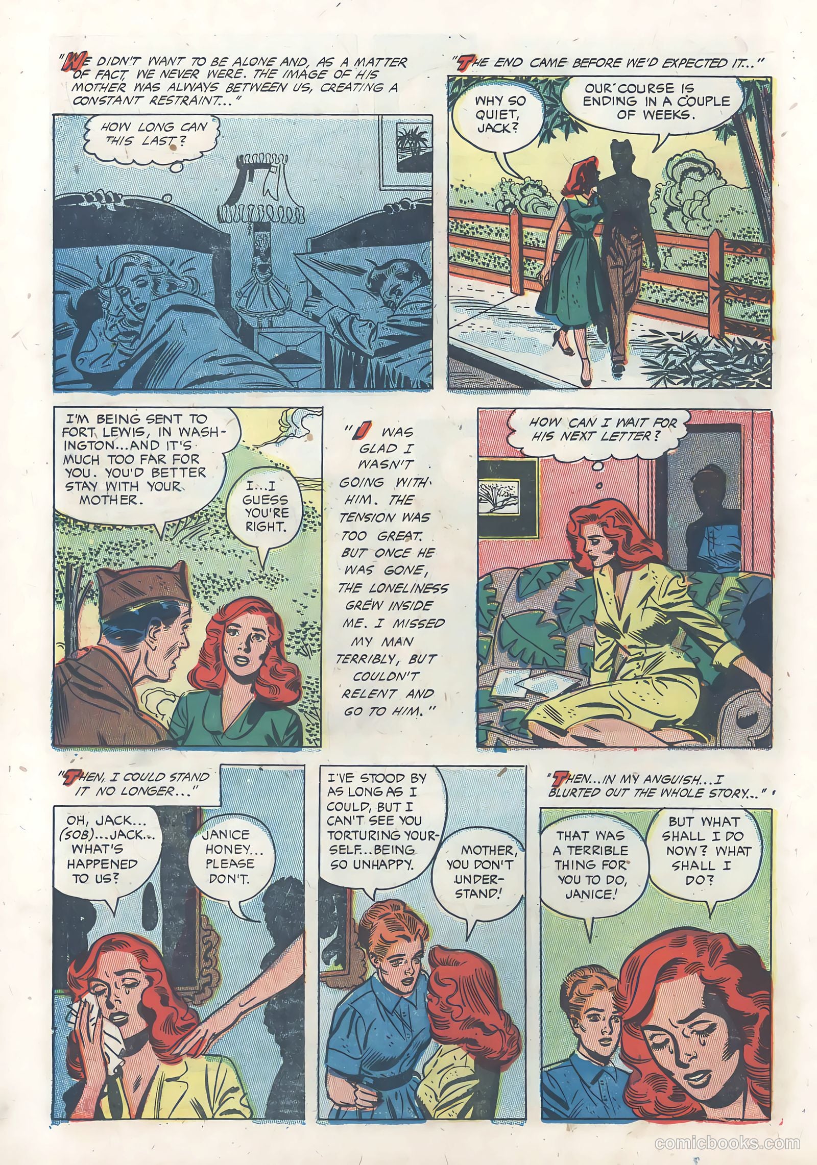 True Love Pictorial #8 (1954) — page 16 of 36
