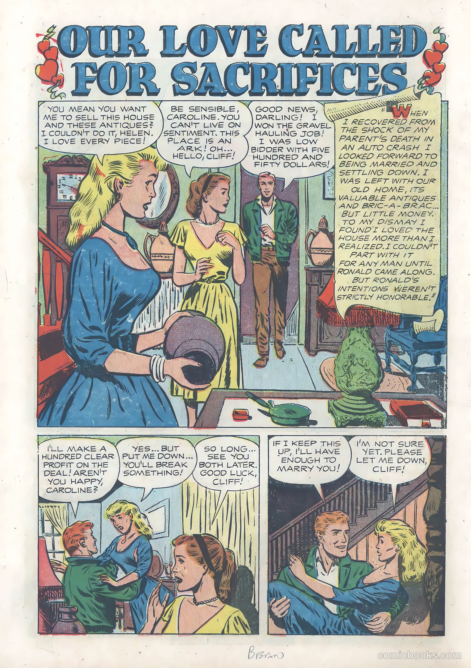 True Love Pictorial #8 (1954) — page 18 of 36
