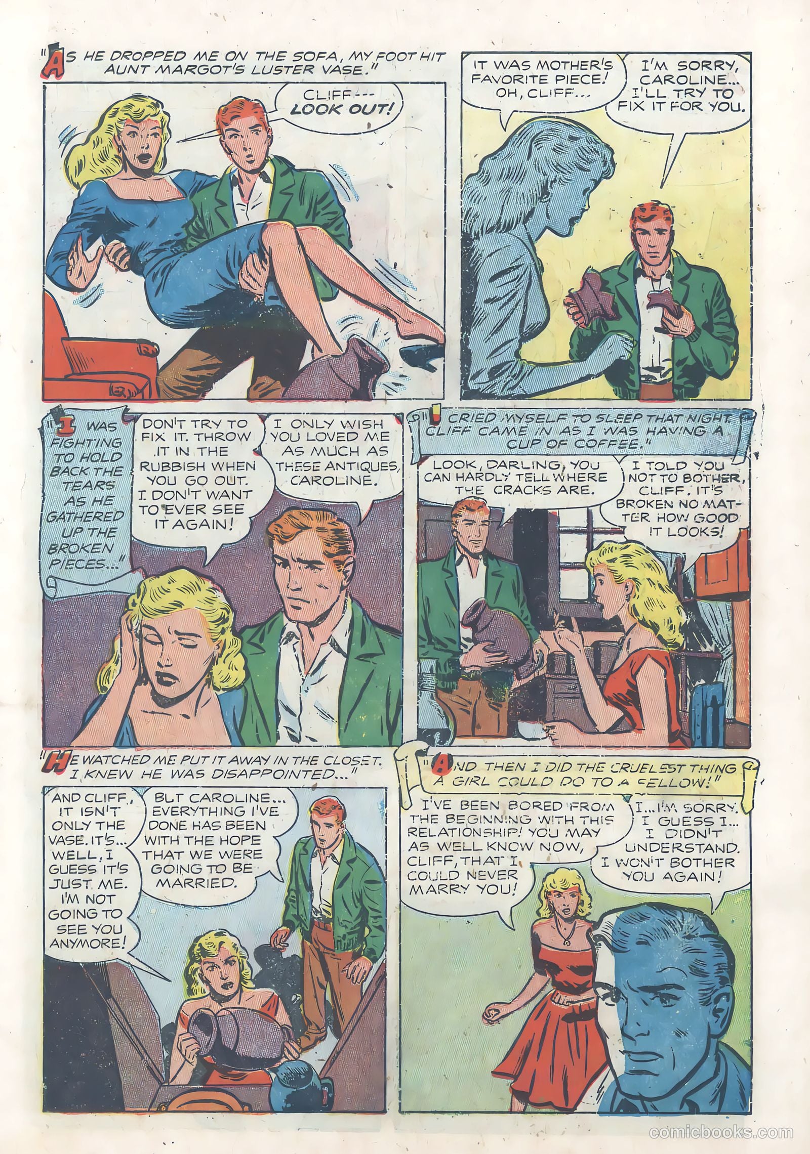 True Love Pictorial #8 (1954) — page 19 of 36