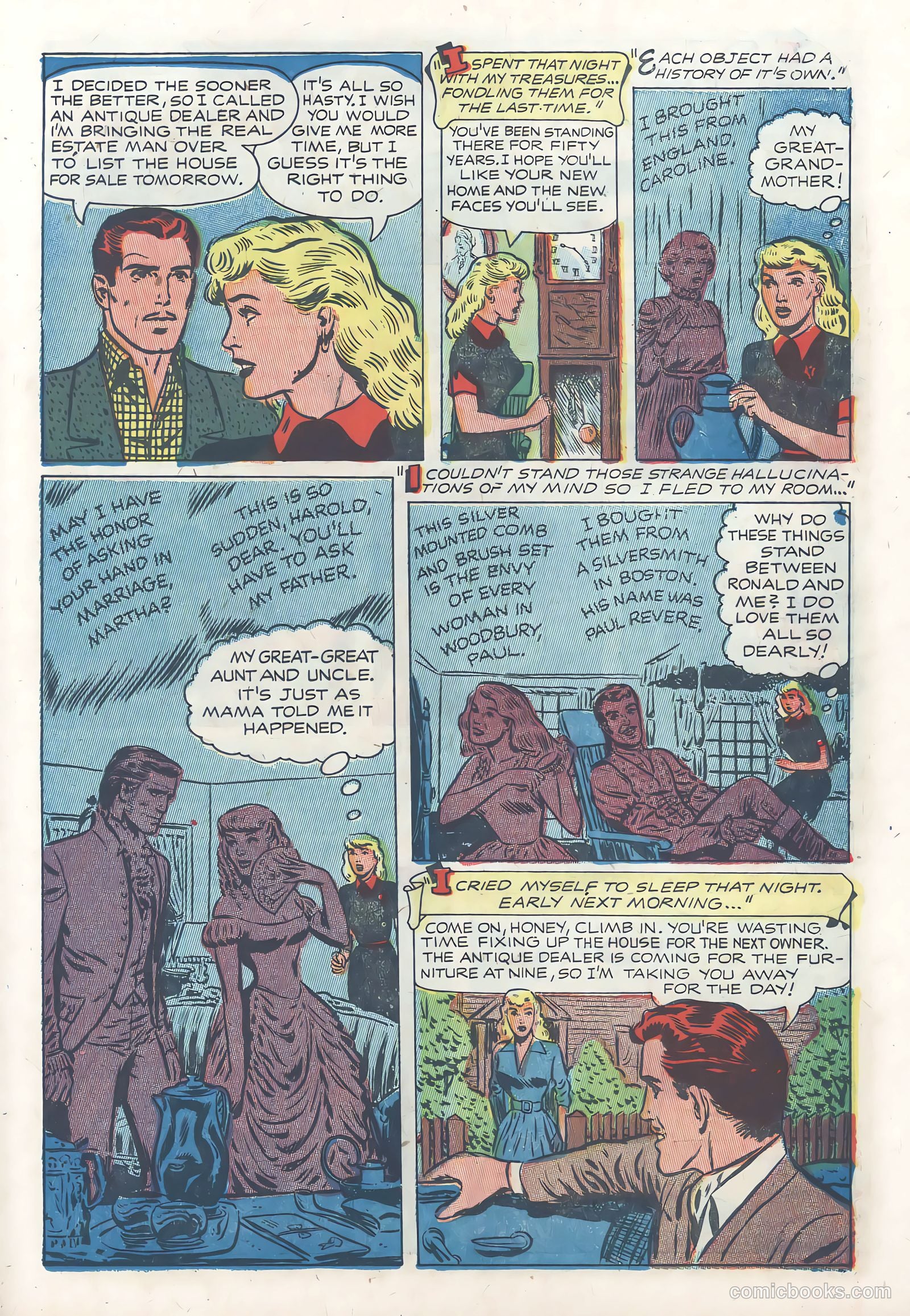 True Love Pictorial #8 (1954) — page 21 of 36