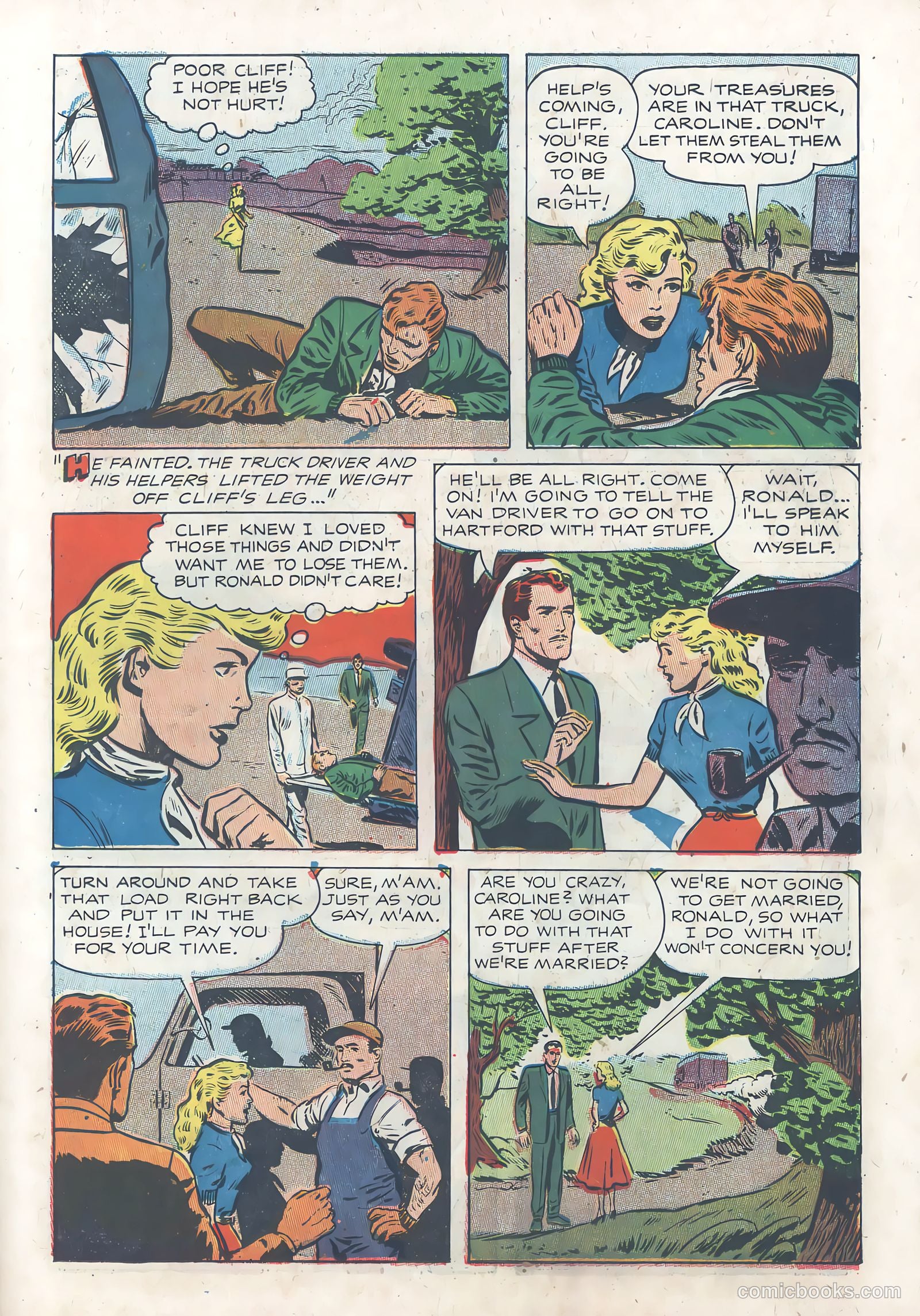 True Love Pictorial #8 (1954) — page 23 of 36