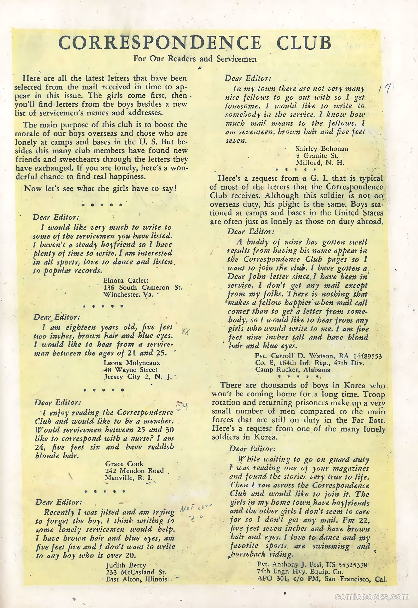True Love Pictorial #8 (1954) — page 25 of 36