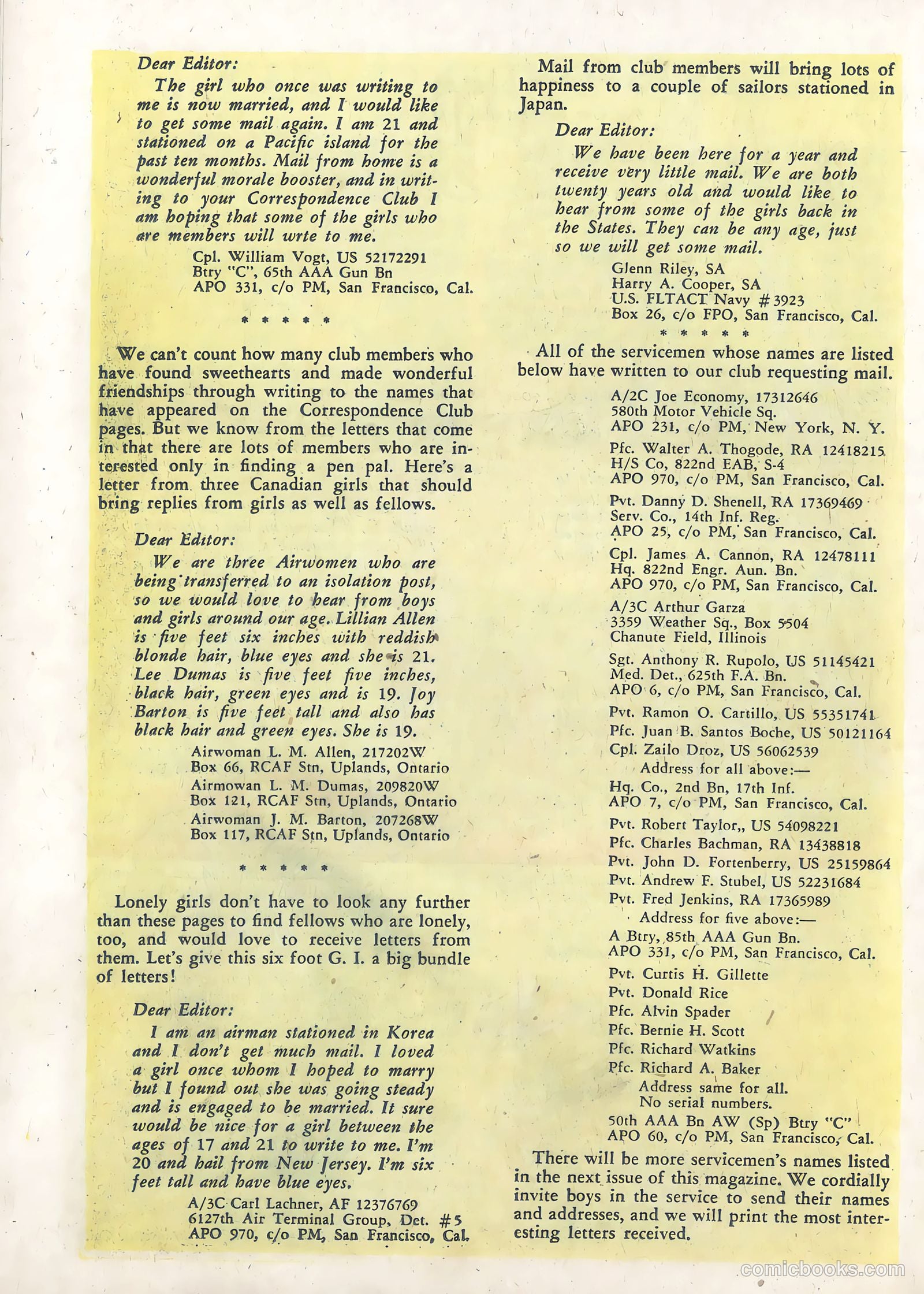 True Love Pictorial #8 (1954) — page 26 of 36