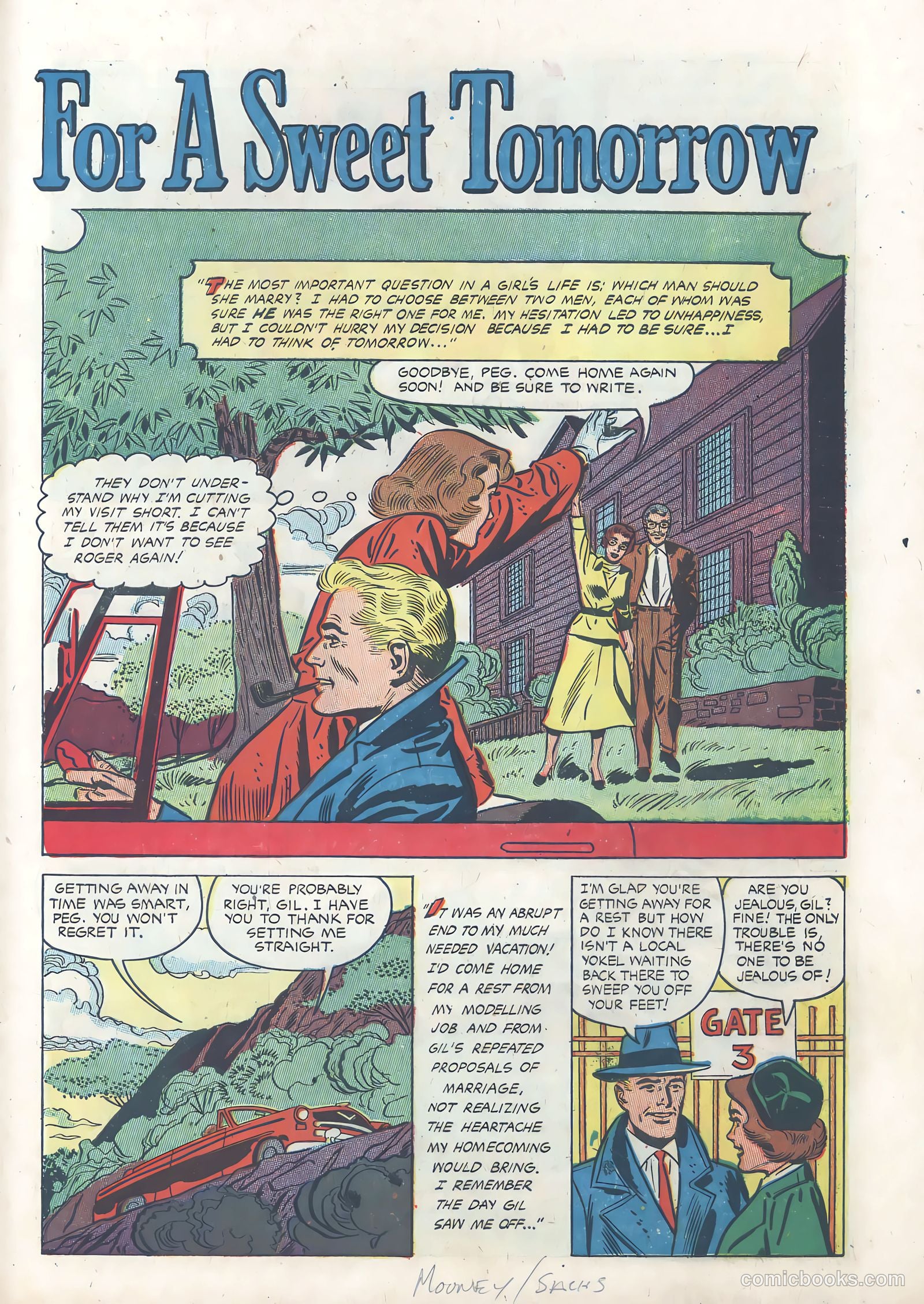 True Love Pictorial #8 (1954) — page 27 of 36