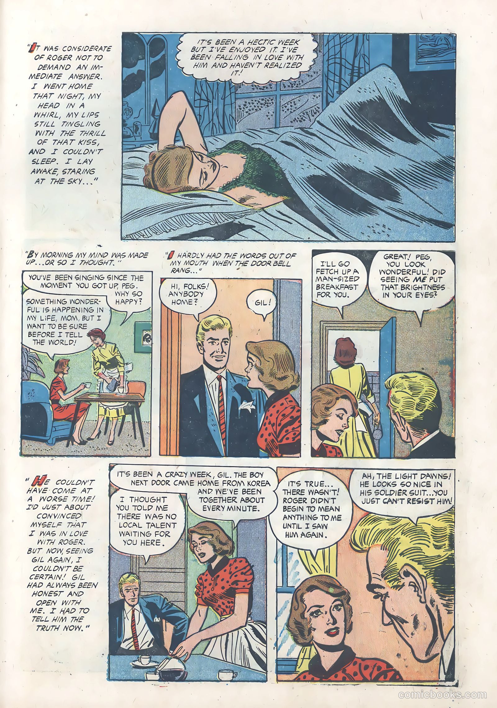 True Love Pictorial #8 (1954) — page 31 of 36