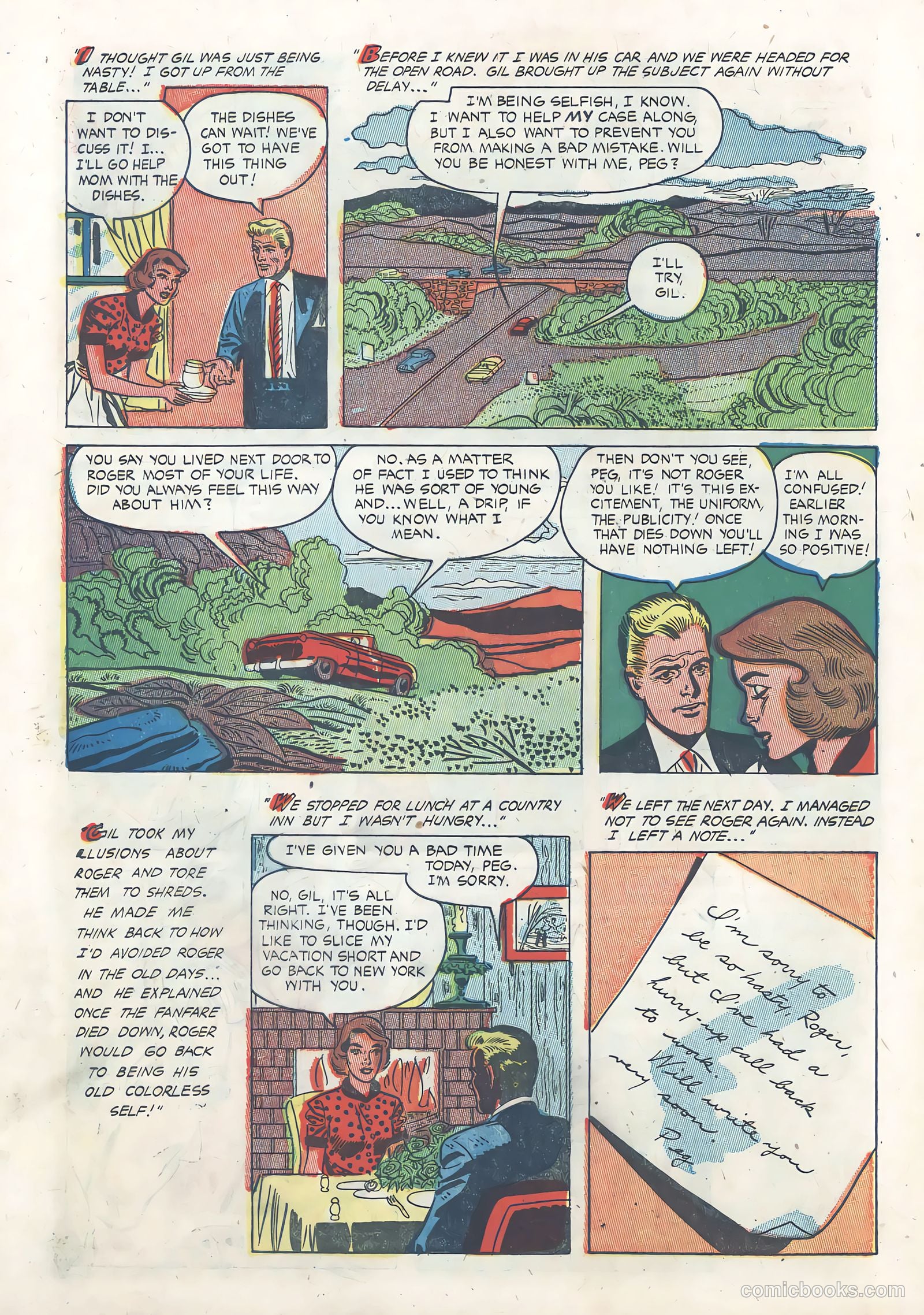 True Love Pictorial #8 (1954) — page 32 of 36