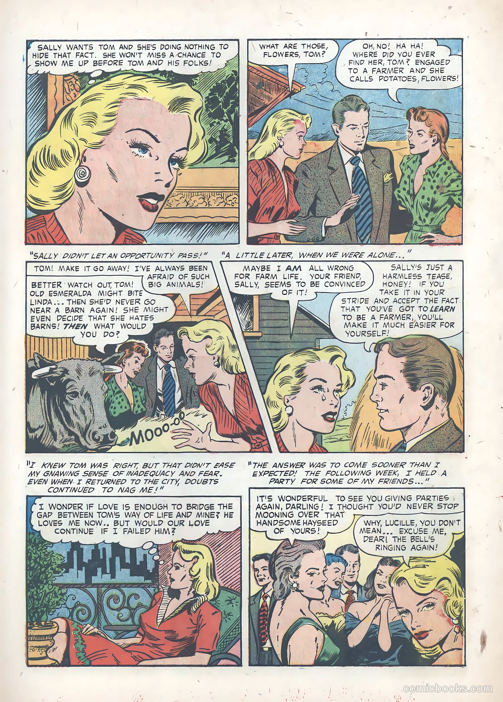 True Love Pictorial #9 (1954) — page 5 of 36