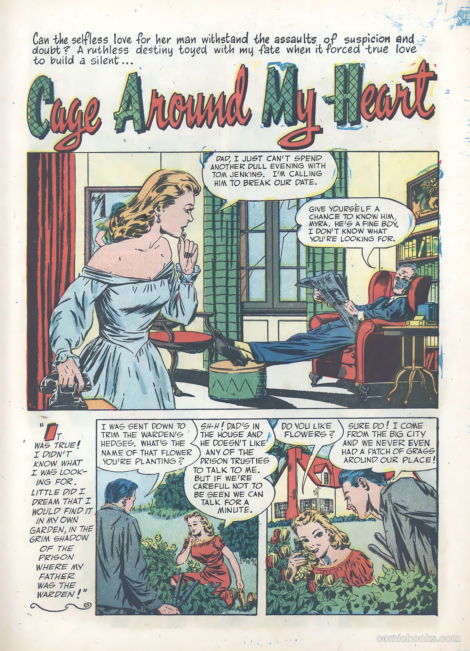 True Love Pictorial #9 (1954) — page 9 of 36