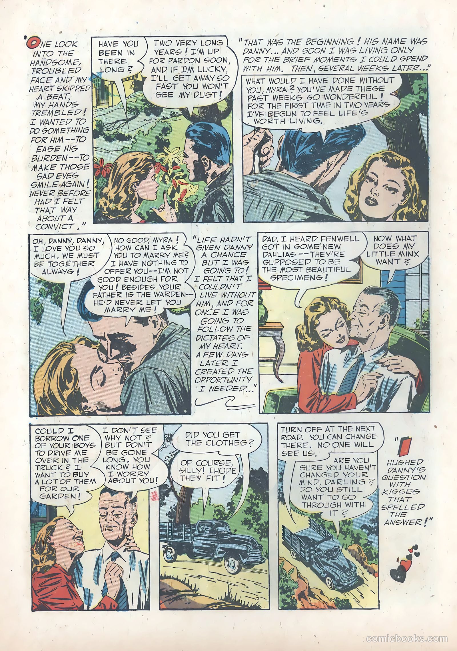 True Love Pictorial #9 (1954) — page 10 of 36