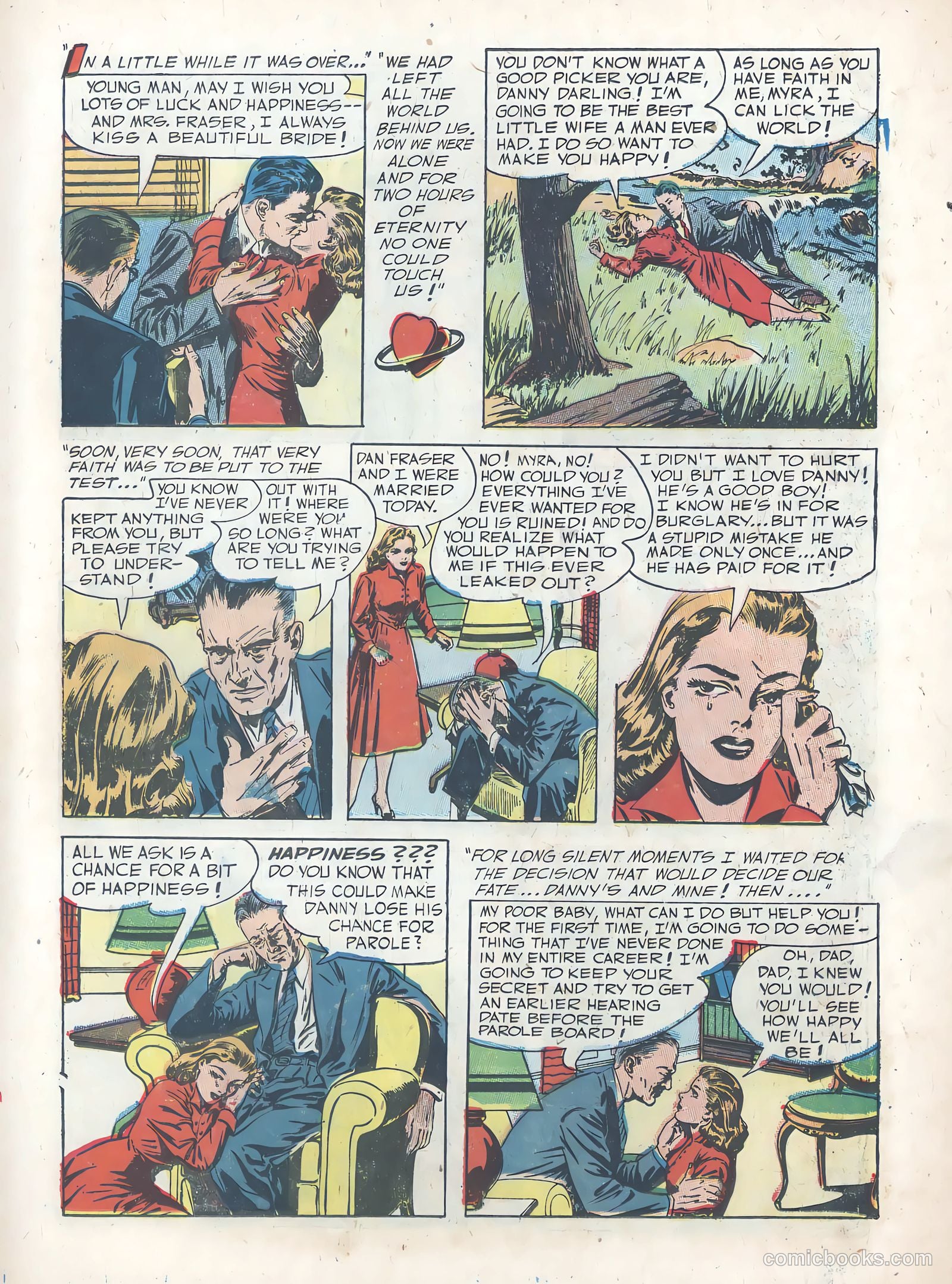 True Love Pictorial #9 (1954) — page 11 of 36