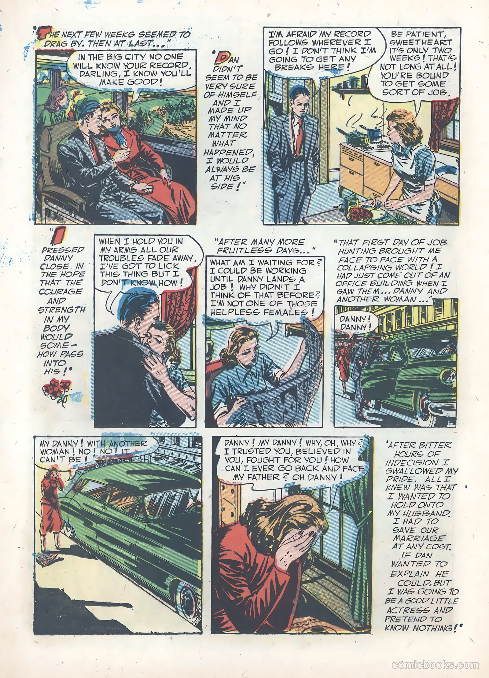True Love Pictorial #9 (1954) — page 12 of 36