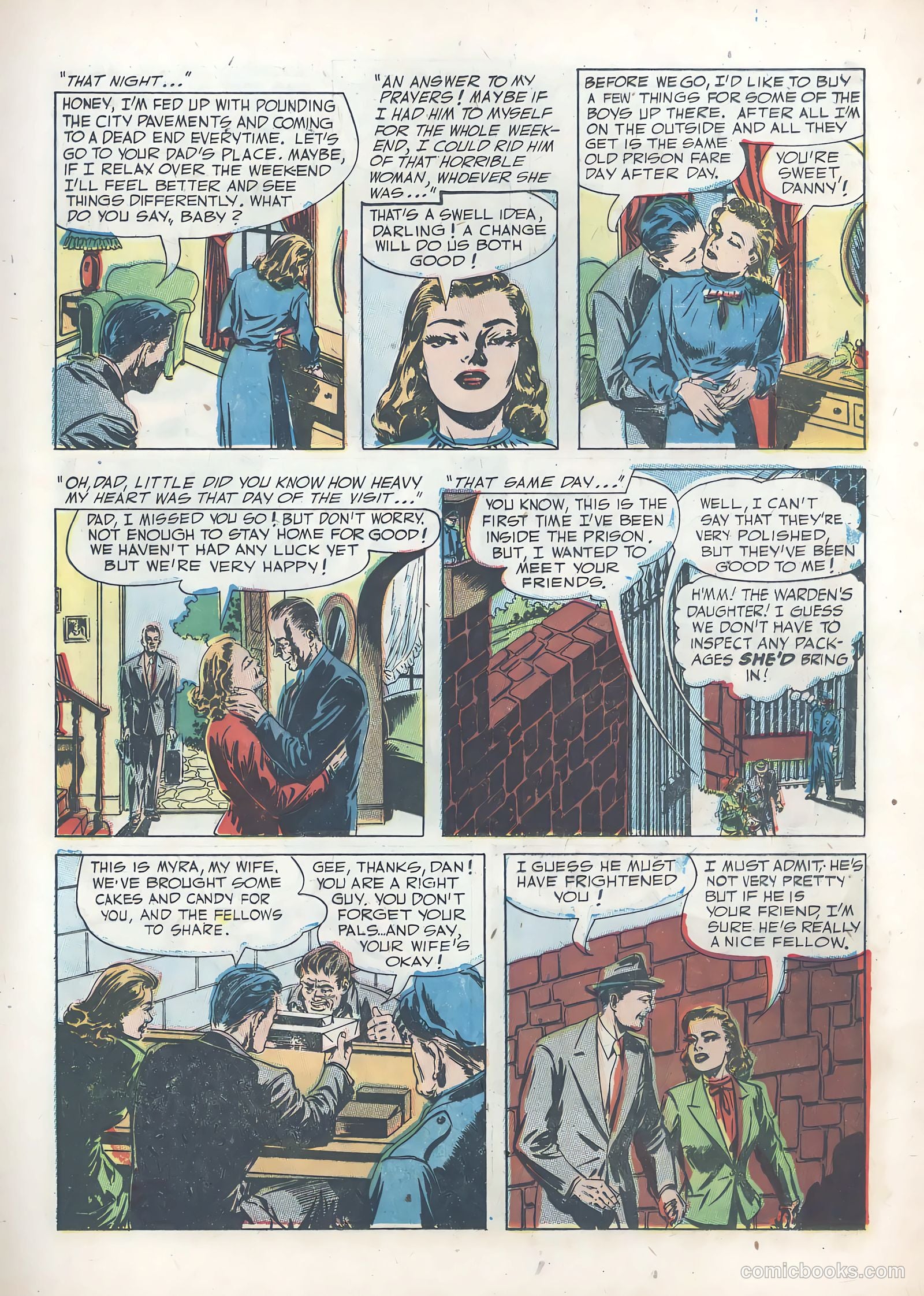 True Love Pictorial #9 (1954) — page 13 of 36