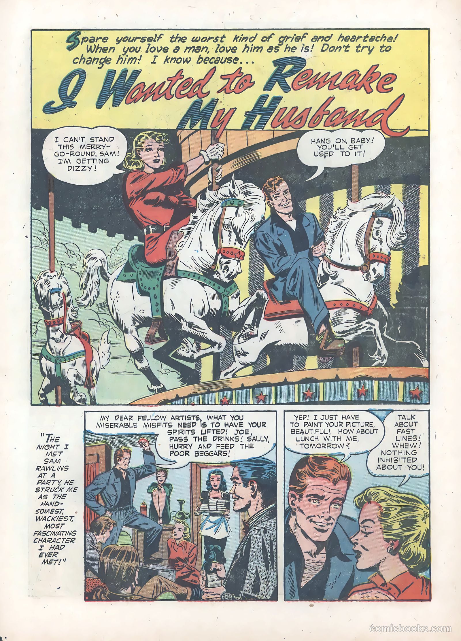 True Love Pictorial #9 (1954) — page 17 of 36