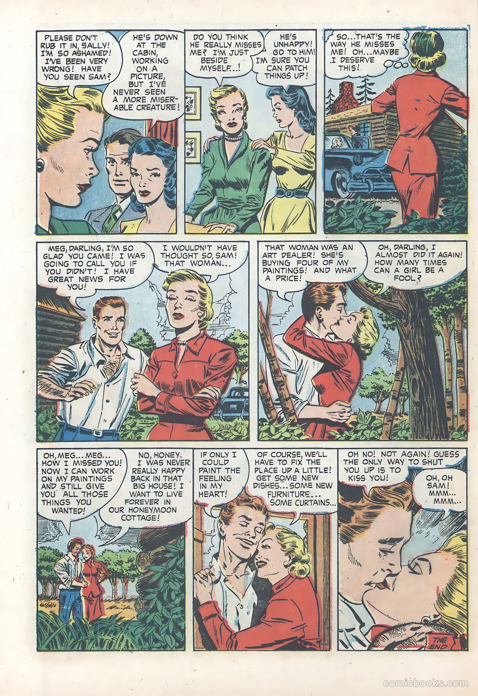 True Love Pictorial #9 (1954) — page 24 of 36