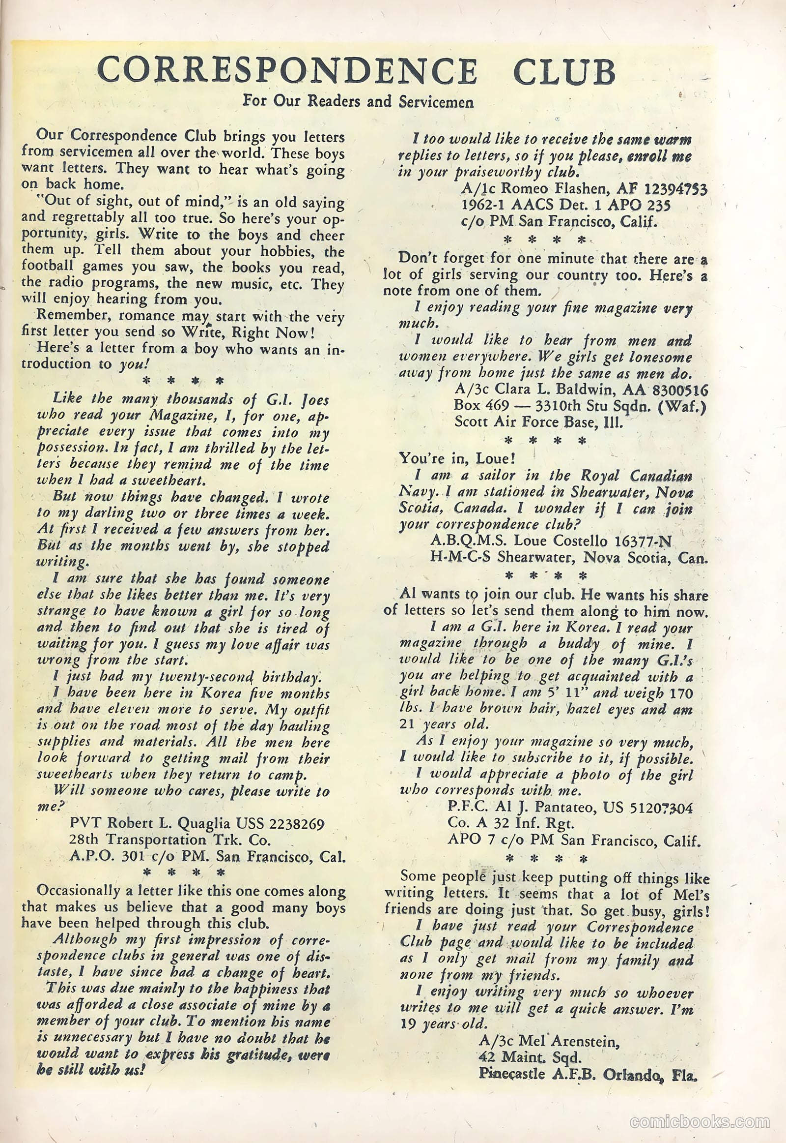 True Love Pictorial #9 (1954) — page 25 of 36