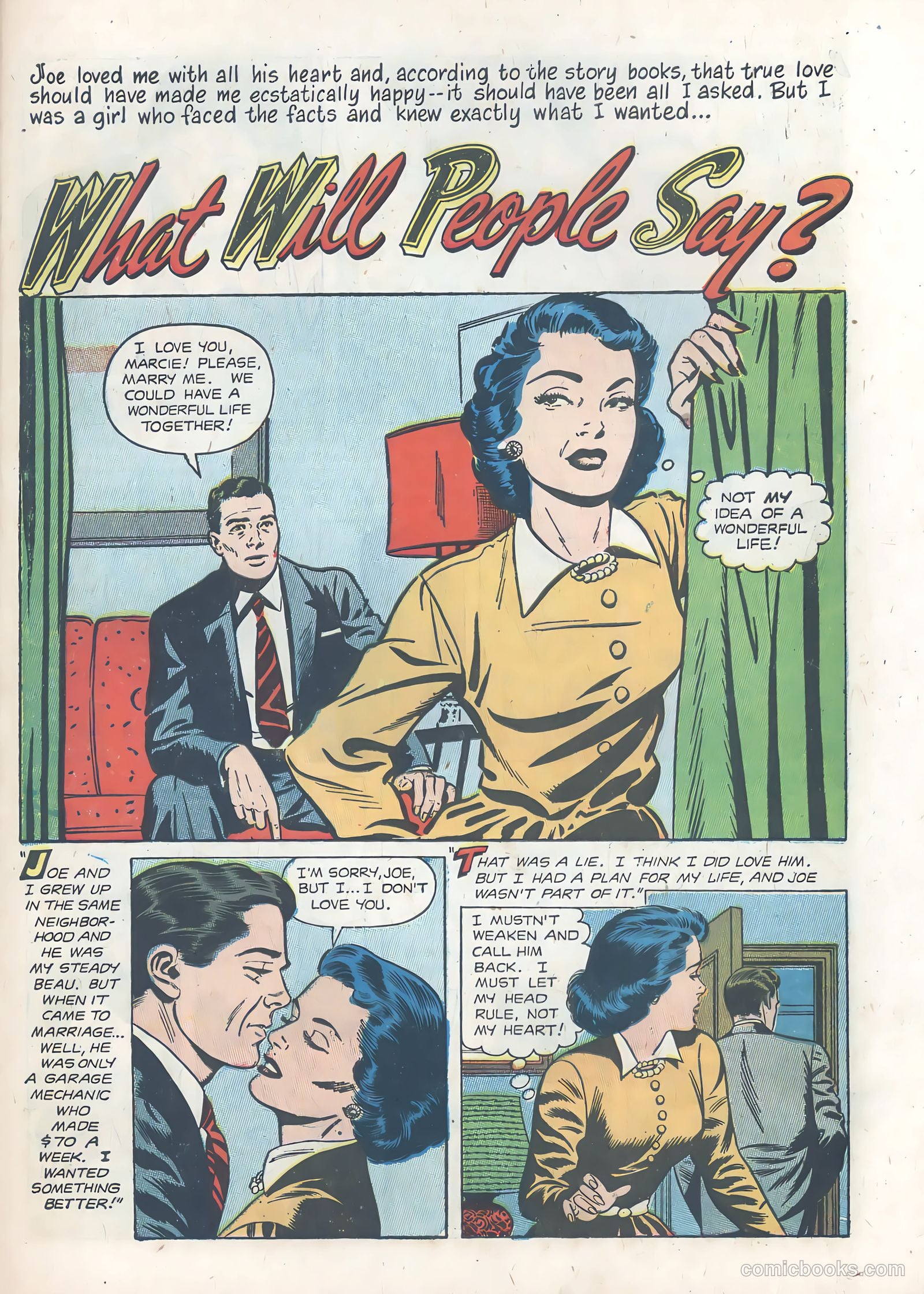 True Love Pictorial #9 (1954) — page 27 of 36