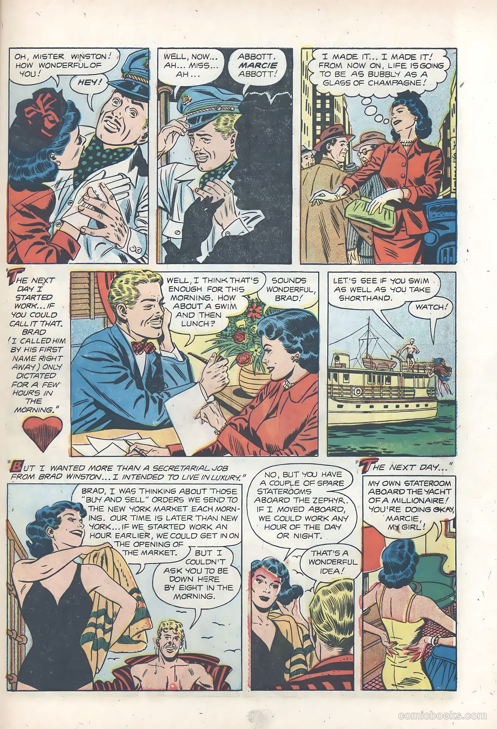 True Love Pictorial #9 (1954) — page 29 of 36