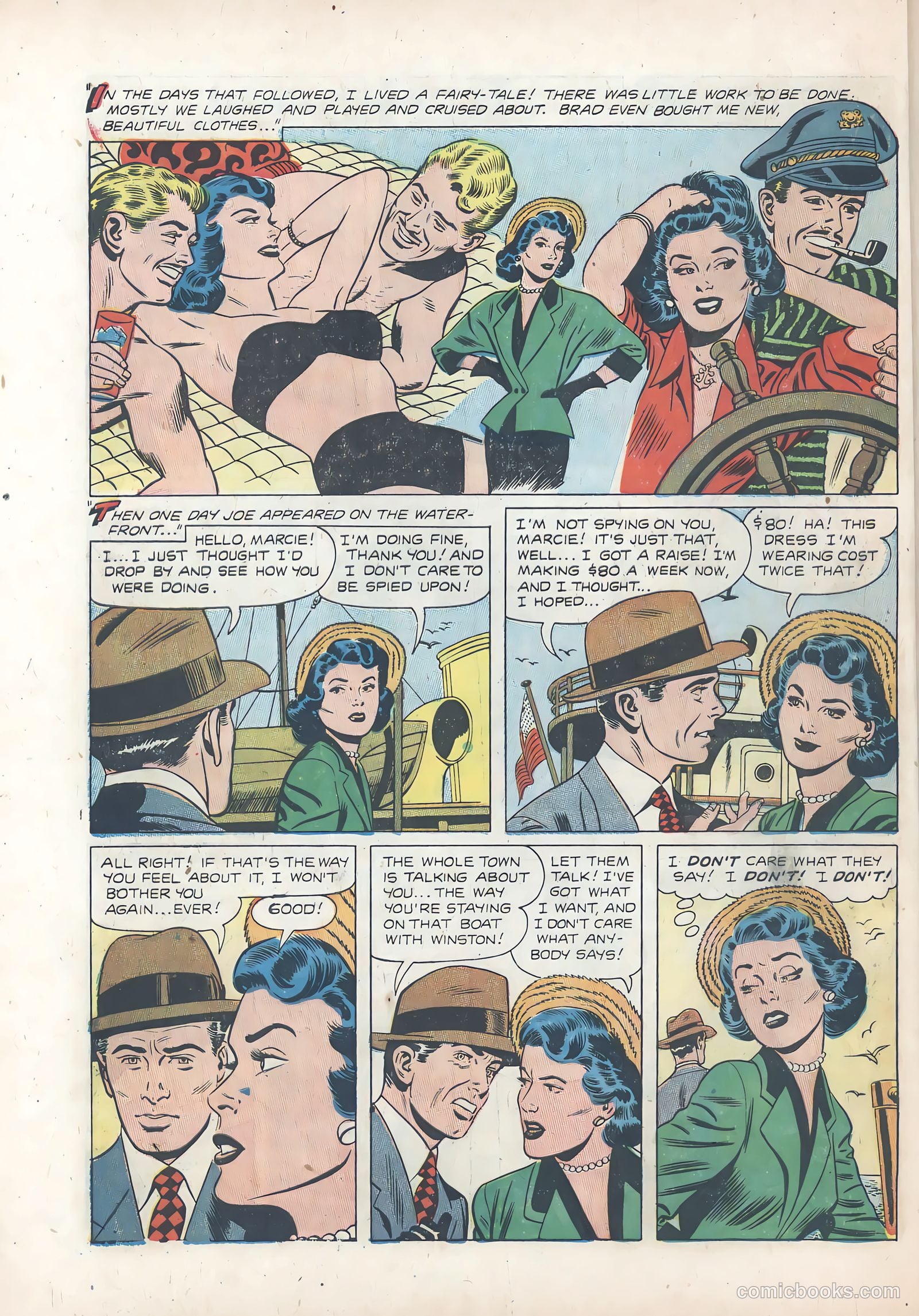 True Love Pictorial #9 (1954) — page 30 of 36