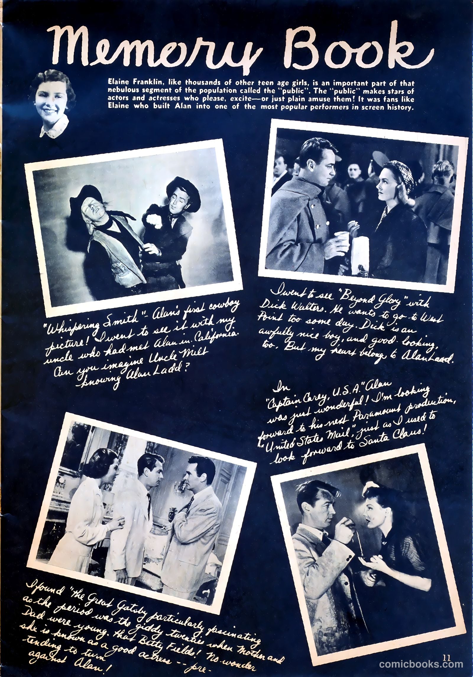 True Movie and Television #1 (1950) — page 11 of 52