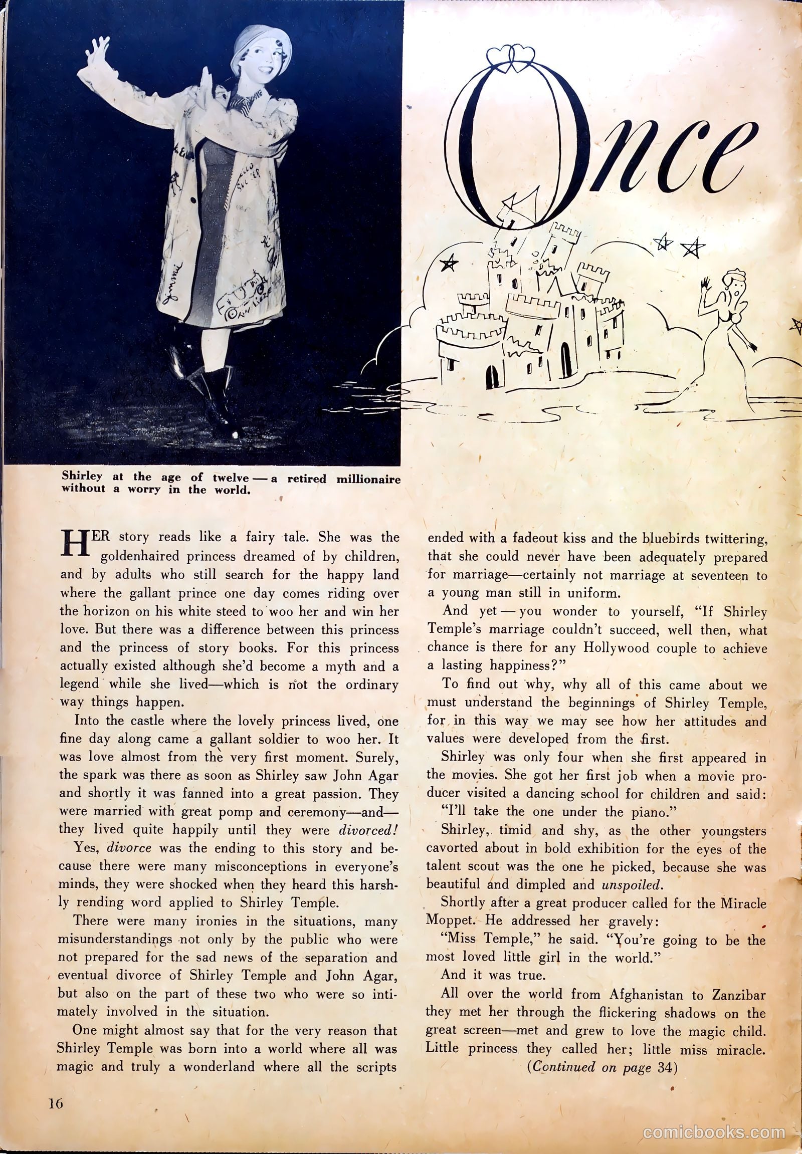 True Movie and Television #1 (1950) — page 16 of 52
