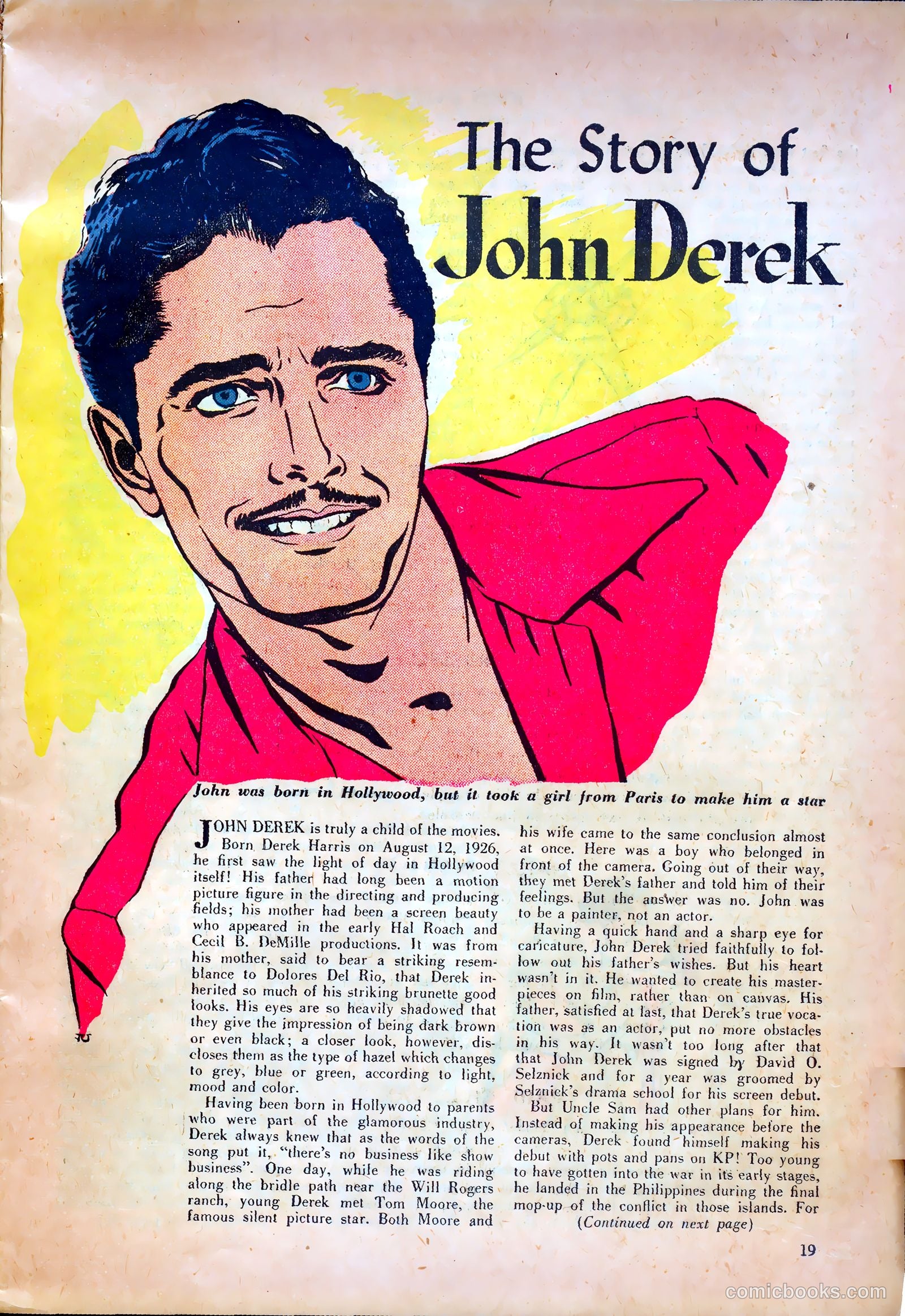 True Movie and Television #1 (1950) — page 19 of 52