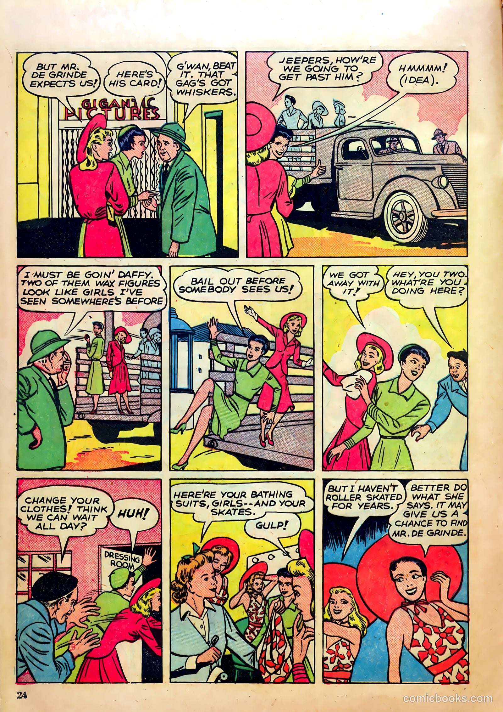 True Movie and Television #1 (1950) — page 24 of 52