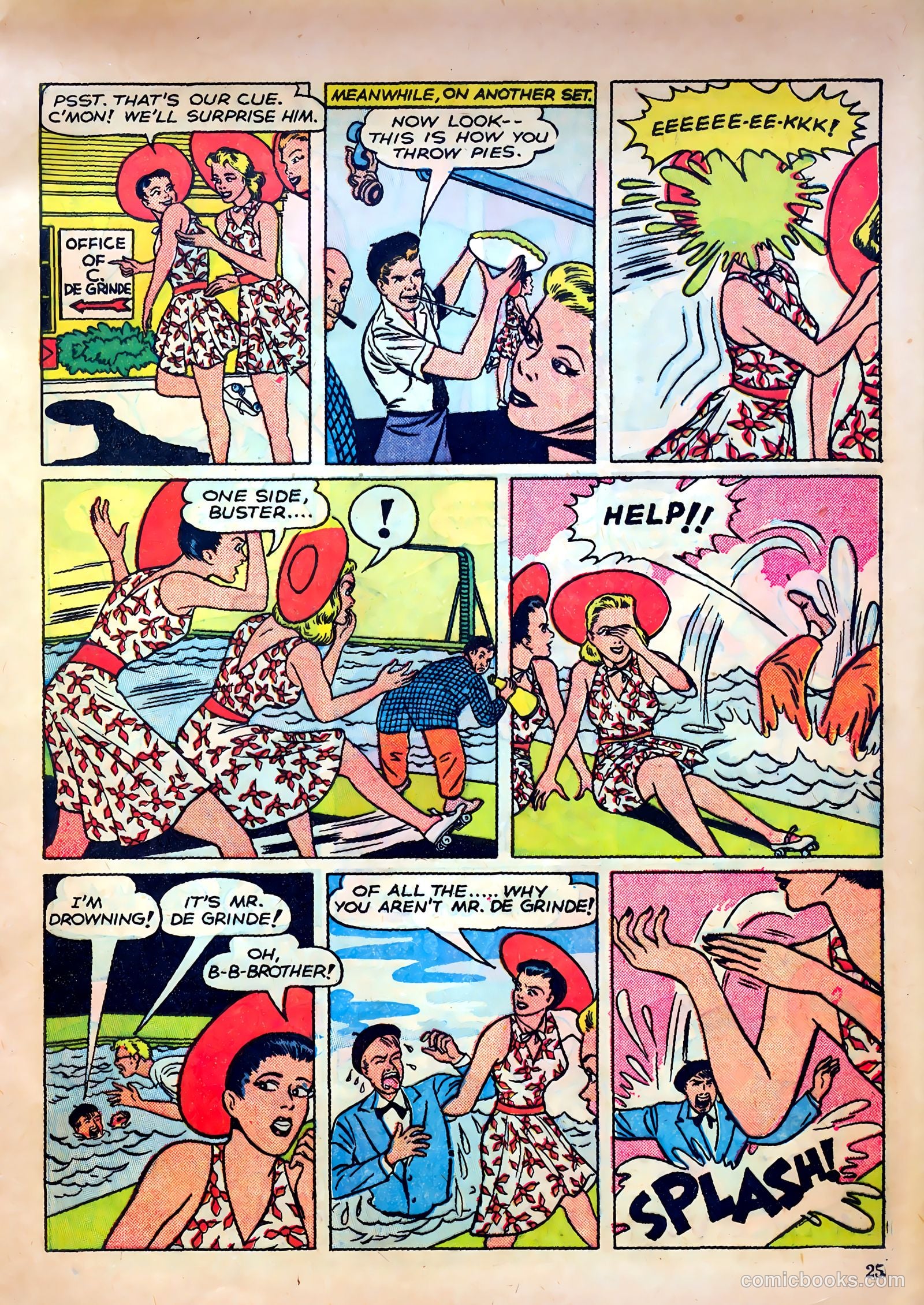 True Movie and Television #1 (1950) — page 25 of 52
