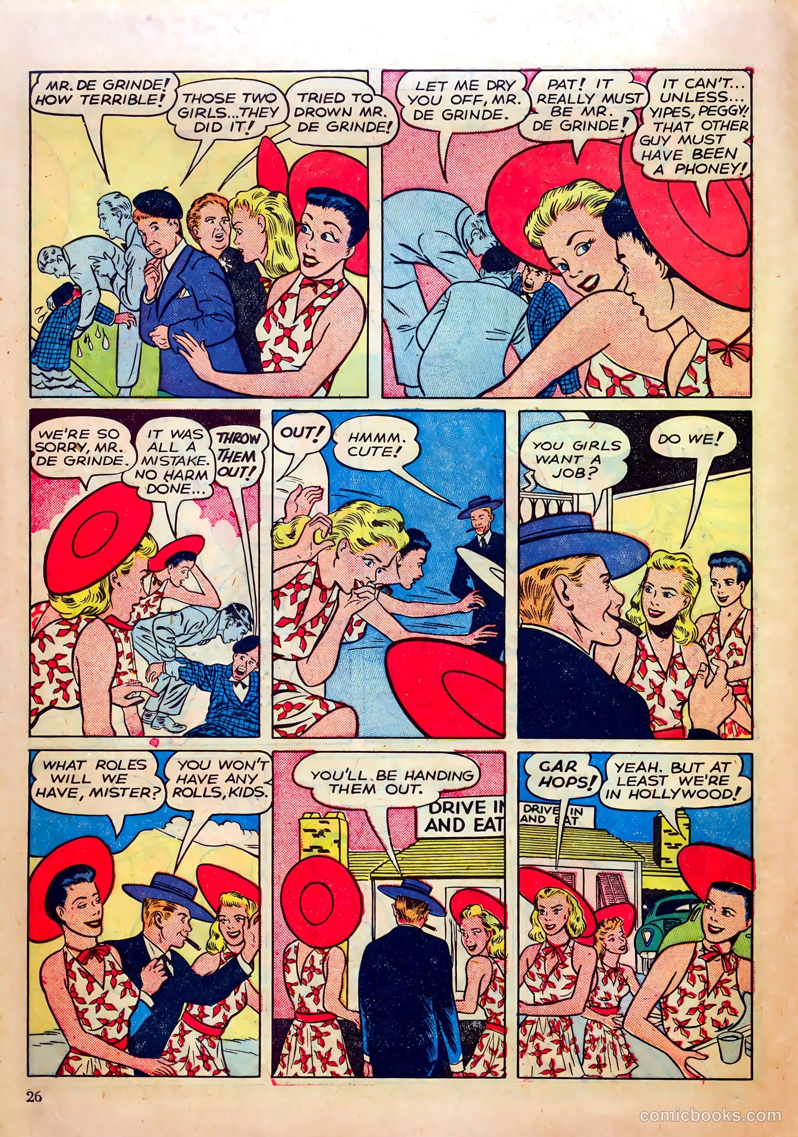 True Movie and Television #1 (1950) — page 26 of 52