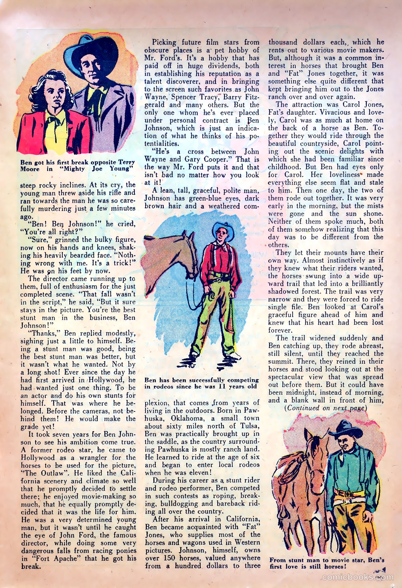 True Movie and Television #1 (1950) — page 29 of 52