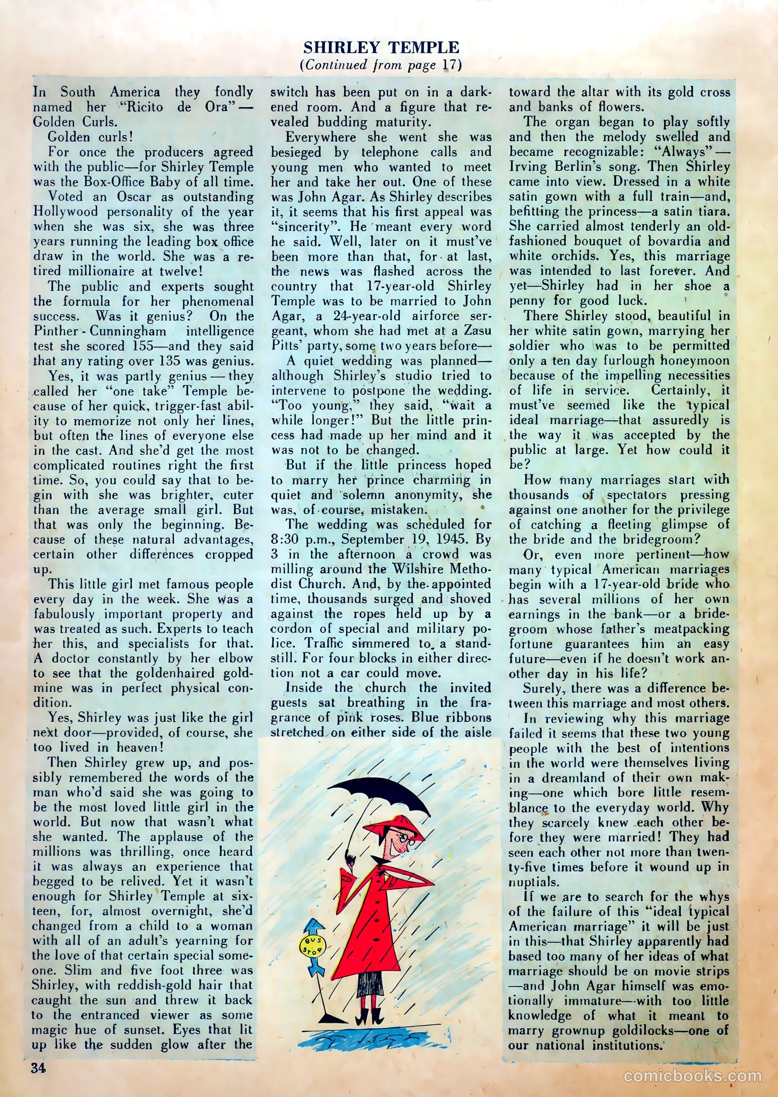 True Movie and Television #1 (1950) — page 34 of 52