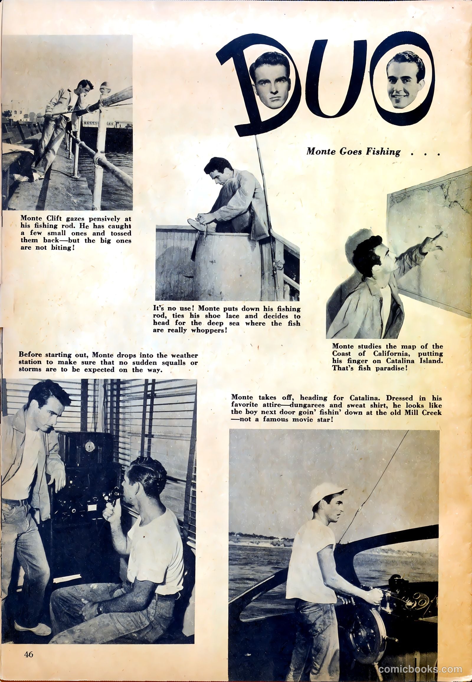 True Movie and Television #1 (1950) — page 46 of 52