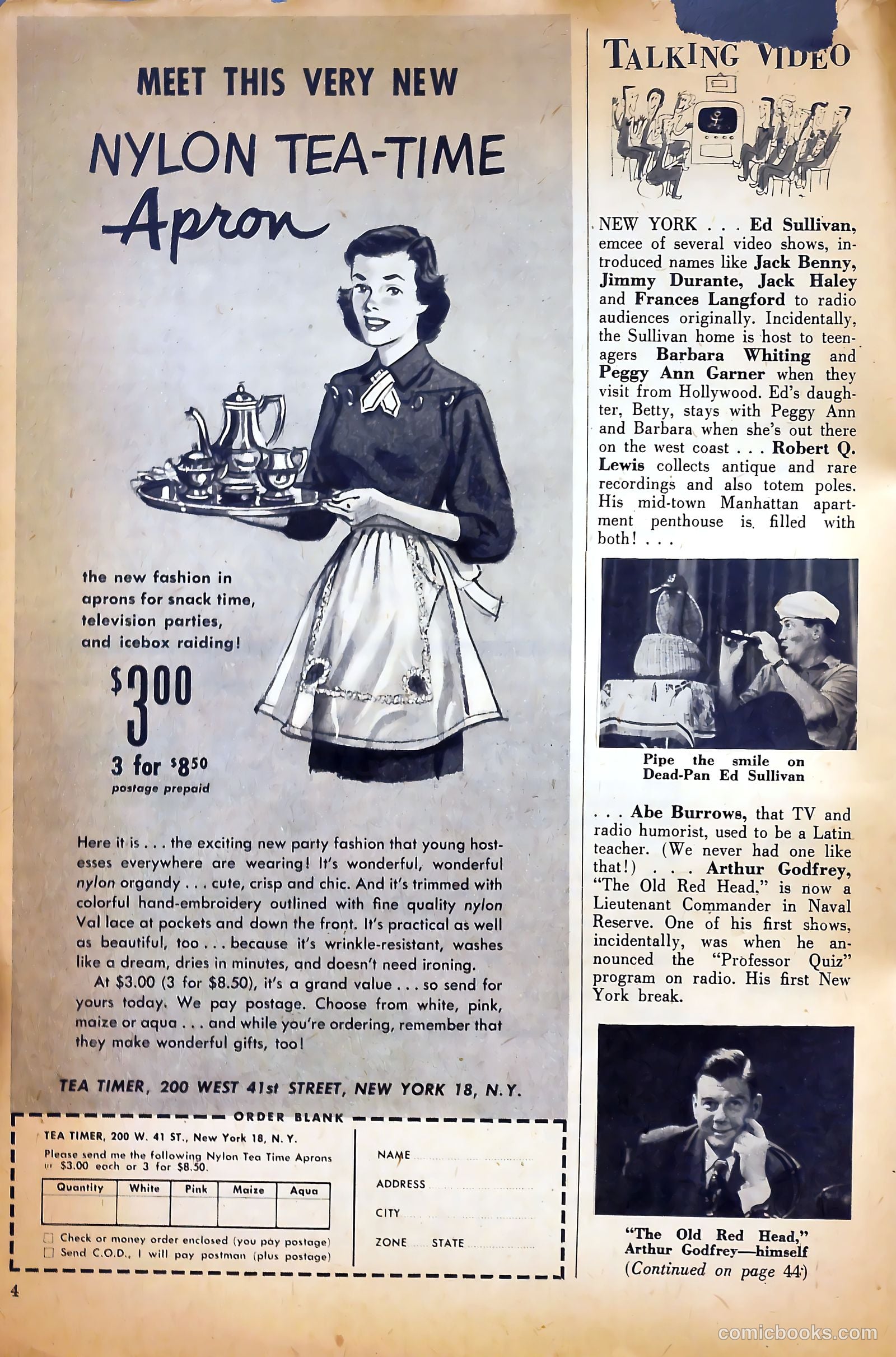 True Movie and Television #2 (1950) — page 4 of 52