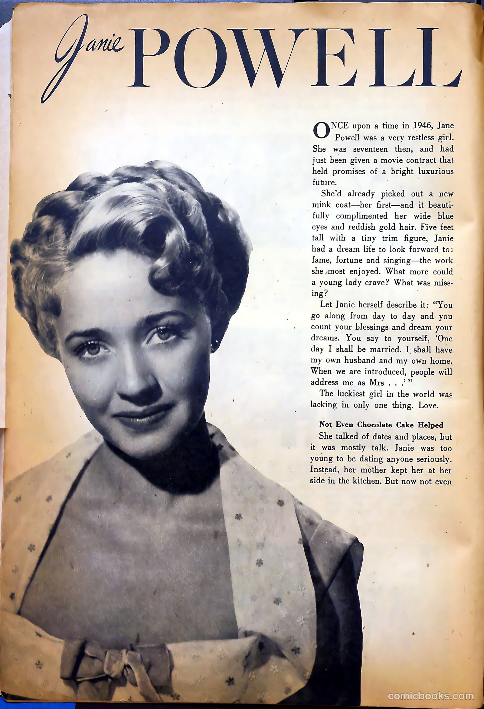 True Movie and Television #2 (1950) — page 8 of 52