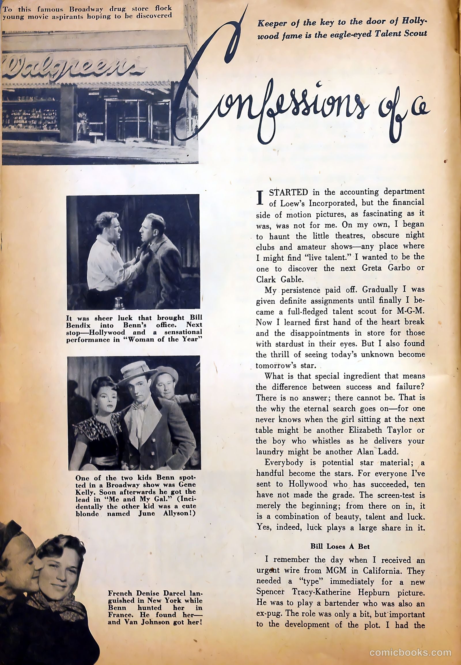 True Movie and Television #2 (1950) — page 10 of 52