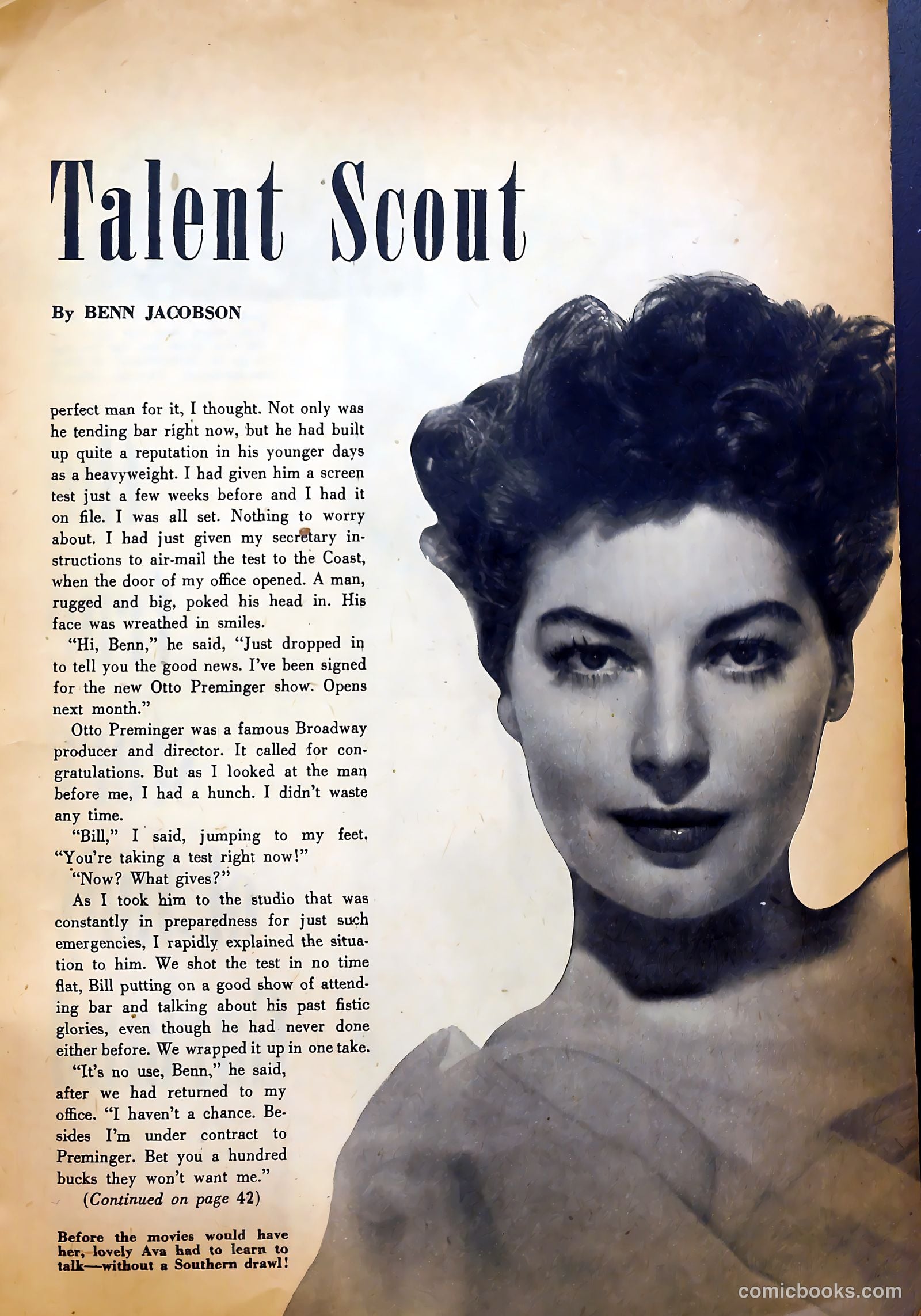 True Movie and Television #2 (1950) — page 11 of 52