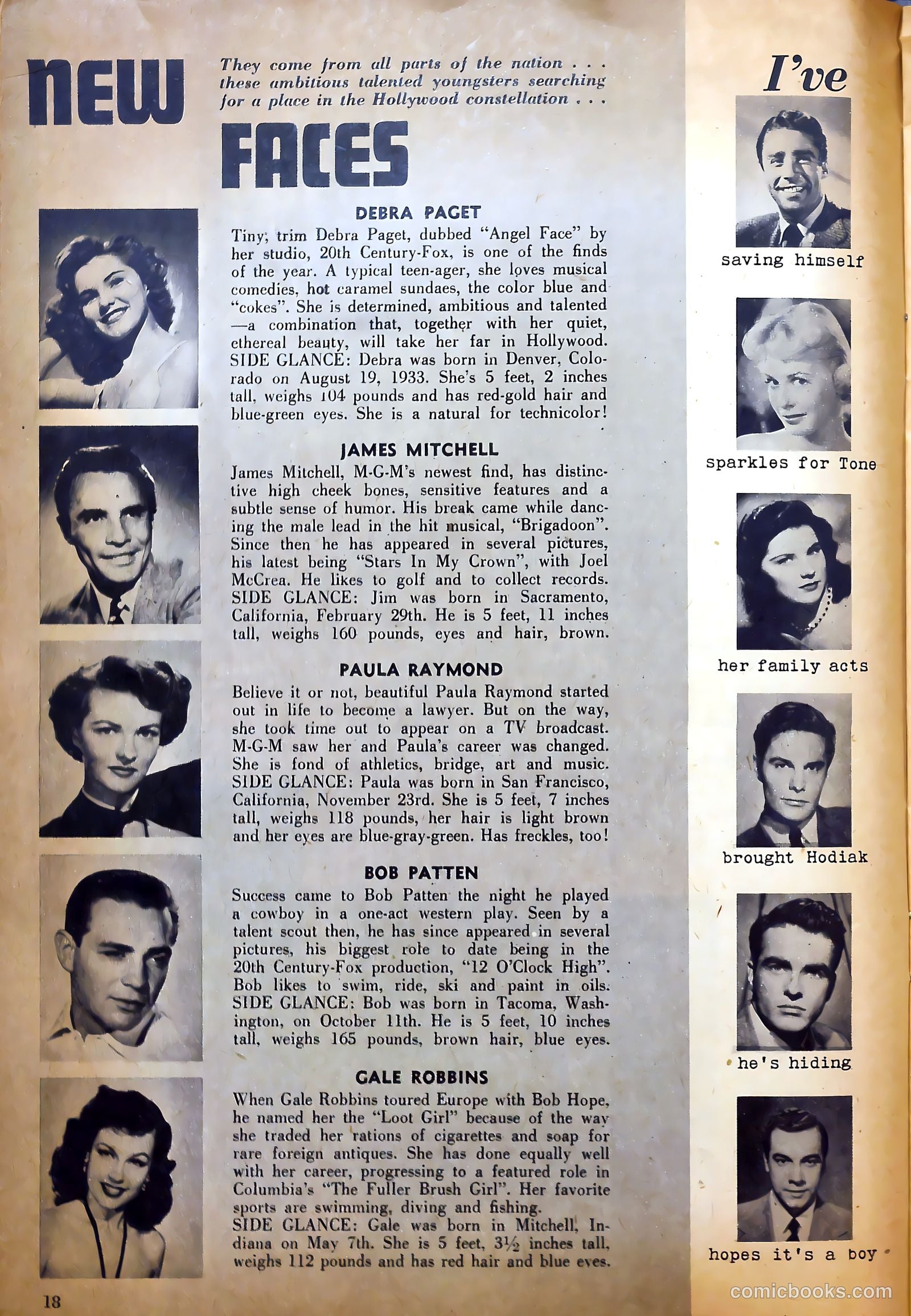 True Movie and Television #2 (1950) — page 18 of 52