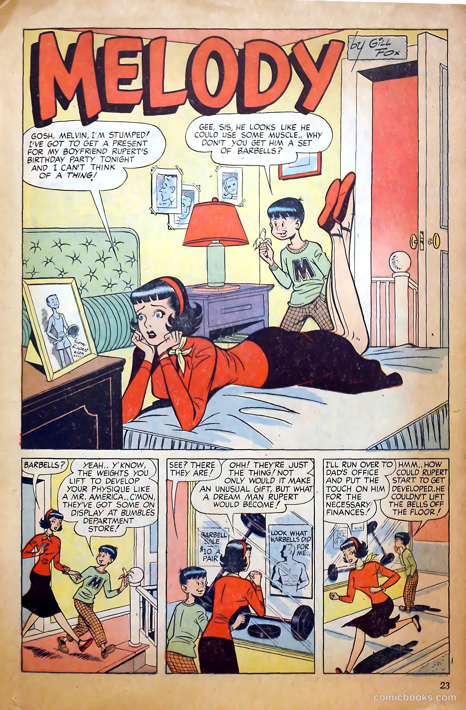 True Movie and Television #2 (1950) — page 23 of 52