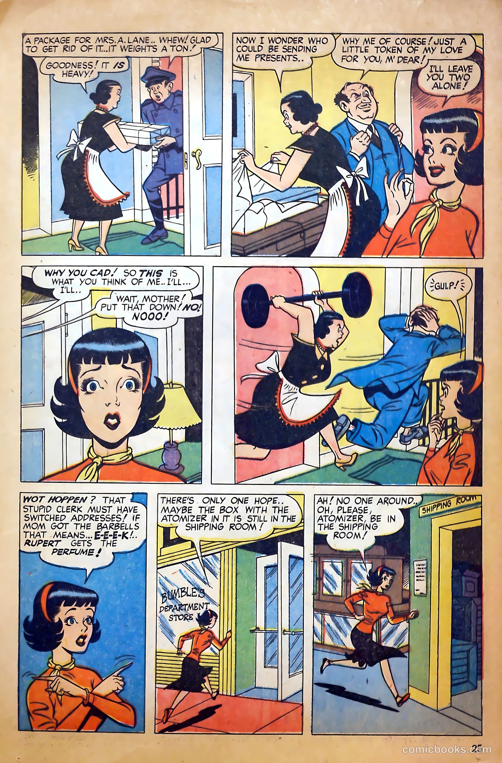 True Movie and Television #2 (1950) — page 25 of 52