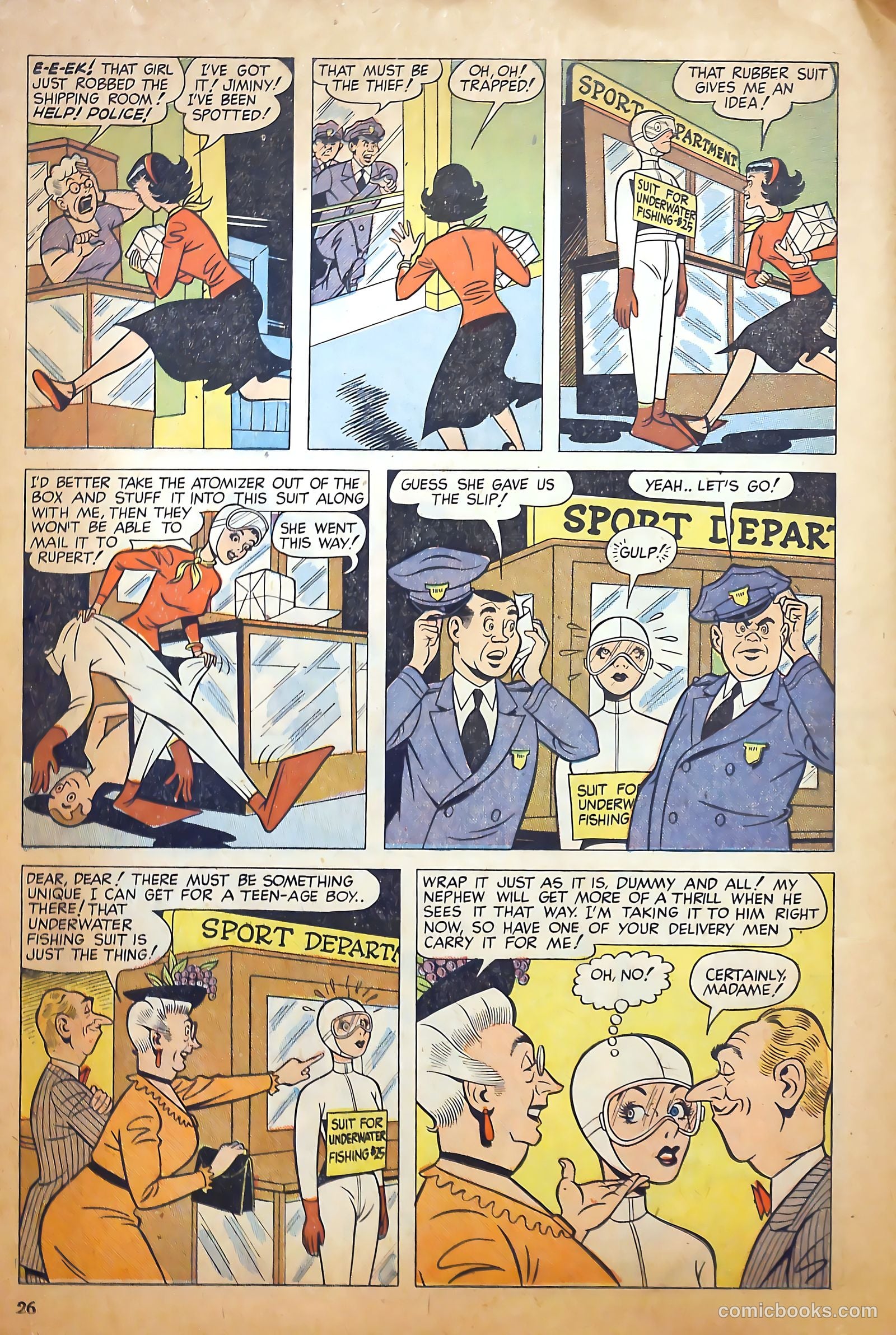 True Movie and Television #2 (1950) — page 26 of 52