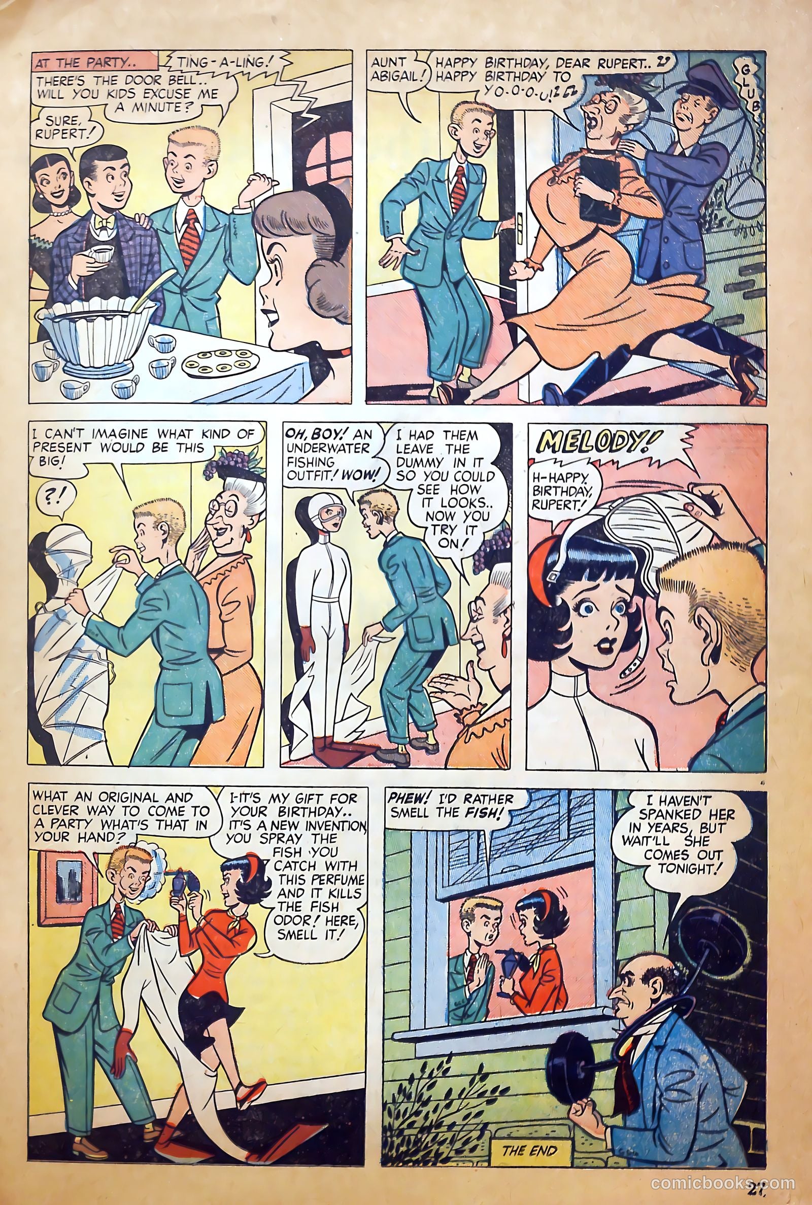 True Movie and Television #2 (1950) — page 27 of 52