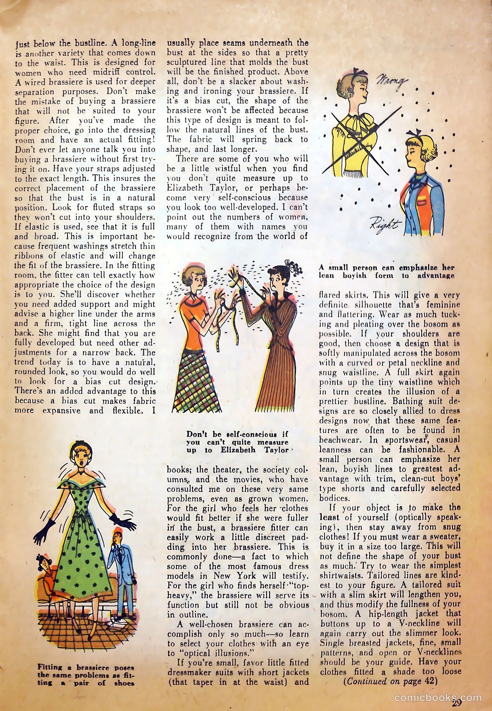 True Movie and Television #2 (1950) — page 29 of 52